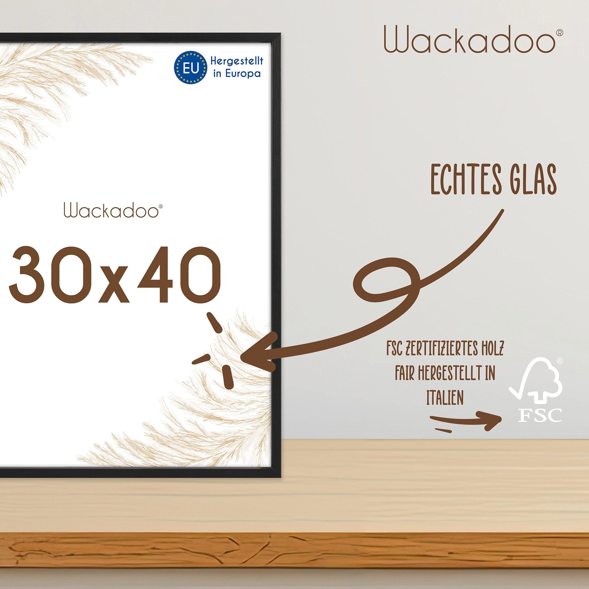 Wackadoo Living Bilderrahmen AMALFI aus italienischem günstig online kaufen