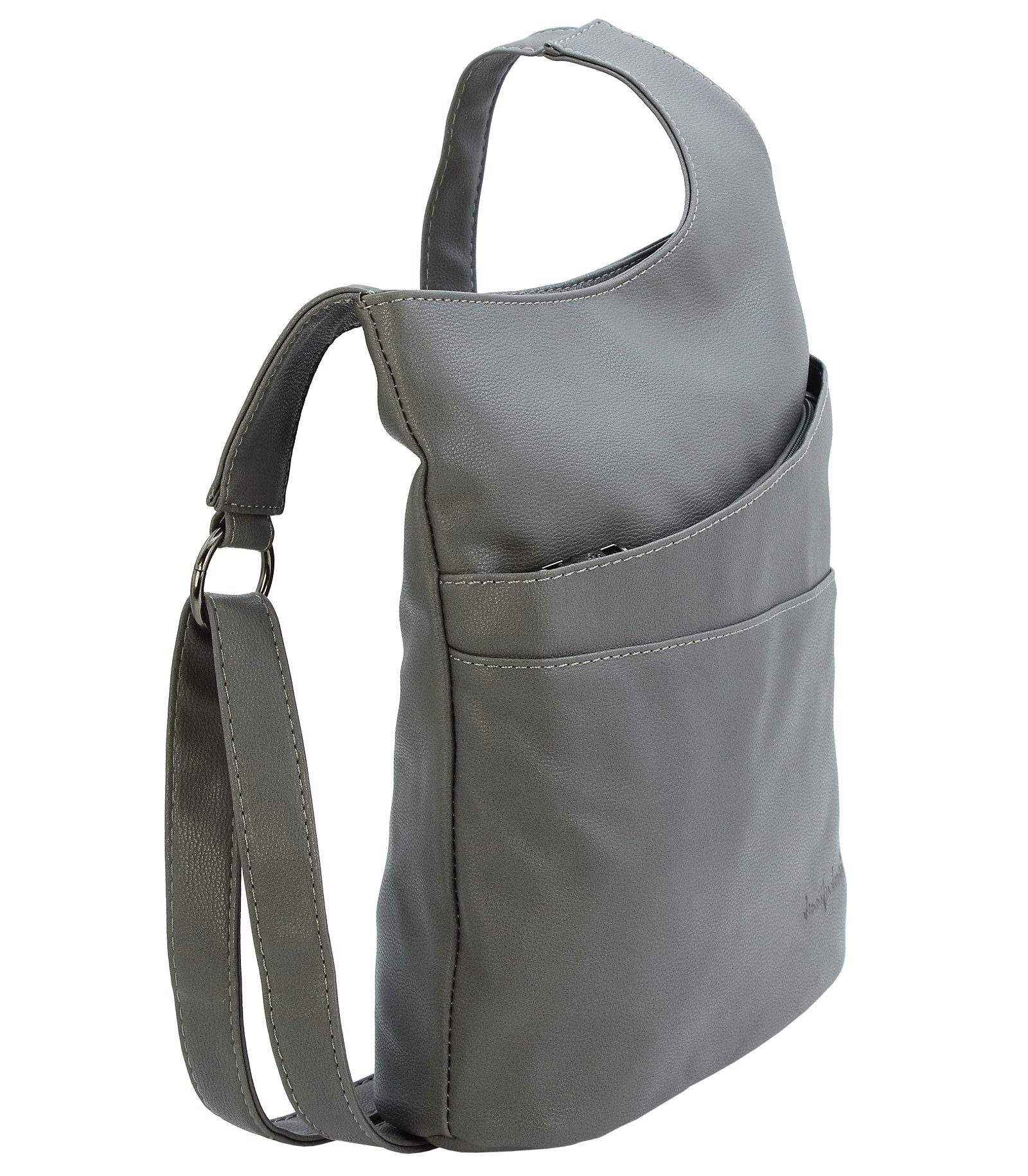 J JONES JENNIFER JONES Umhängetasche Damen Schultertasche mit Reißverschluss Crossbody Bag