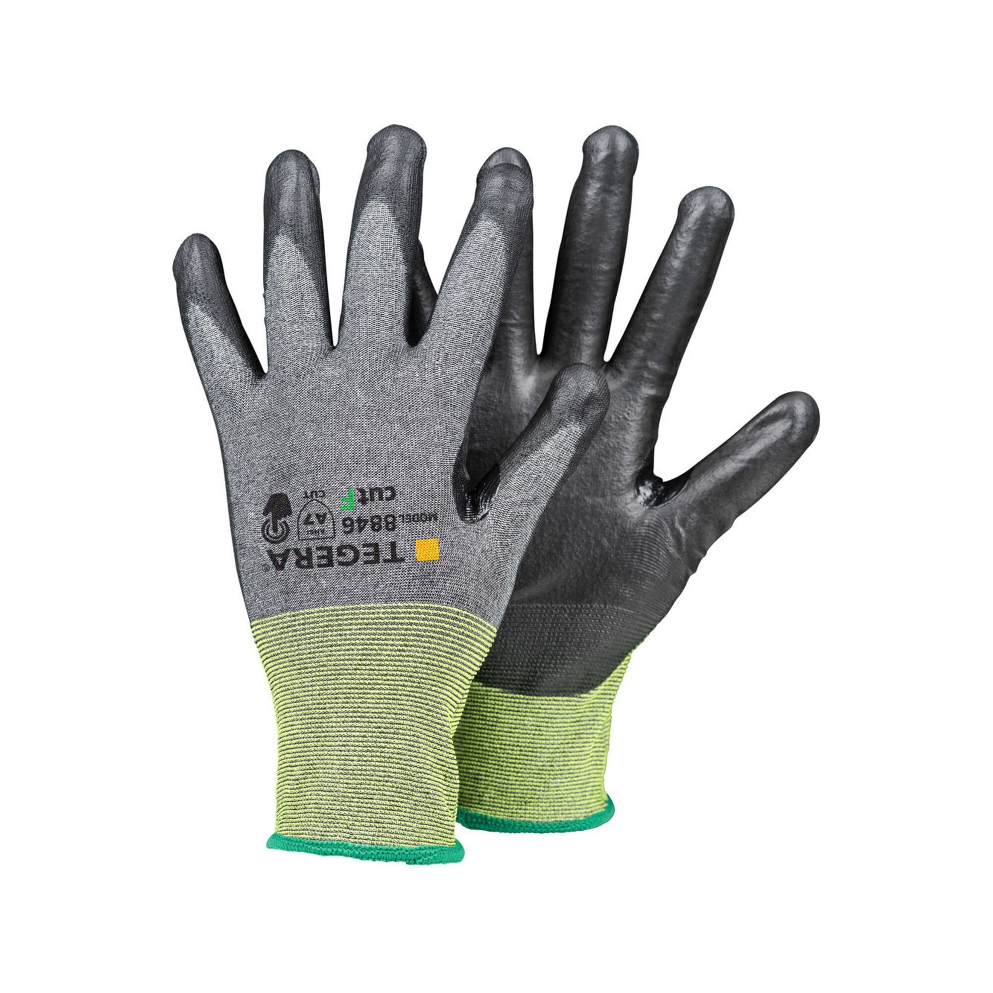 Ejendals Nistmaterial TEGERA Handschuh 8846, CUT F, CRF OMNI, 21G Gr. 10 by Ejendals 6 Stk