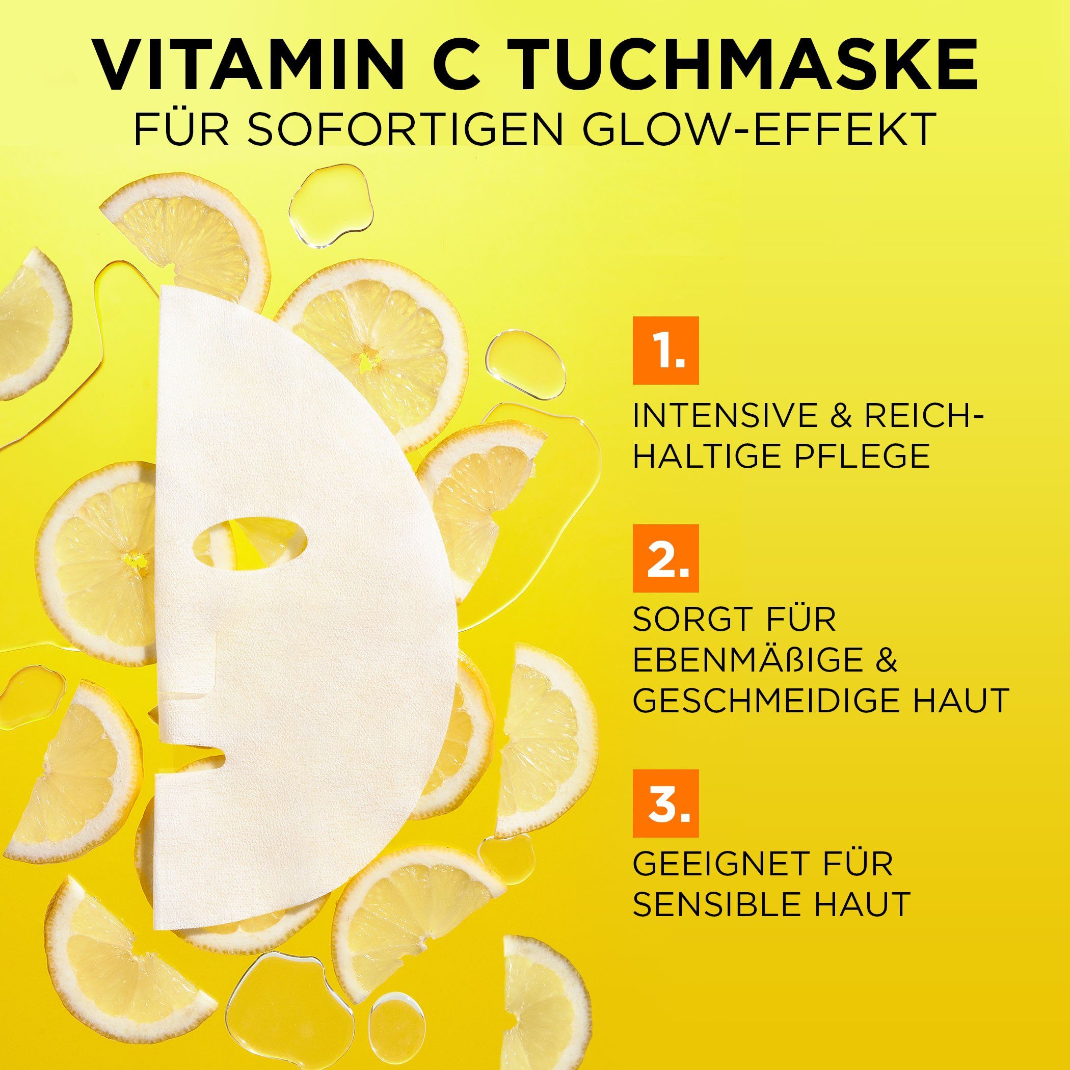 C Vitamin Tuchmaske Tuchmaske GARNIER