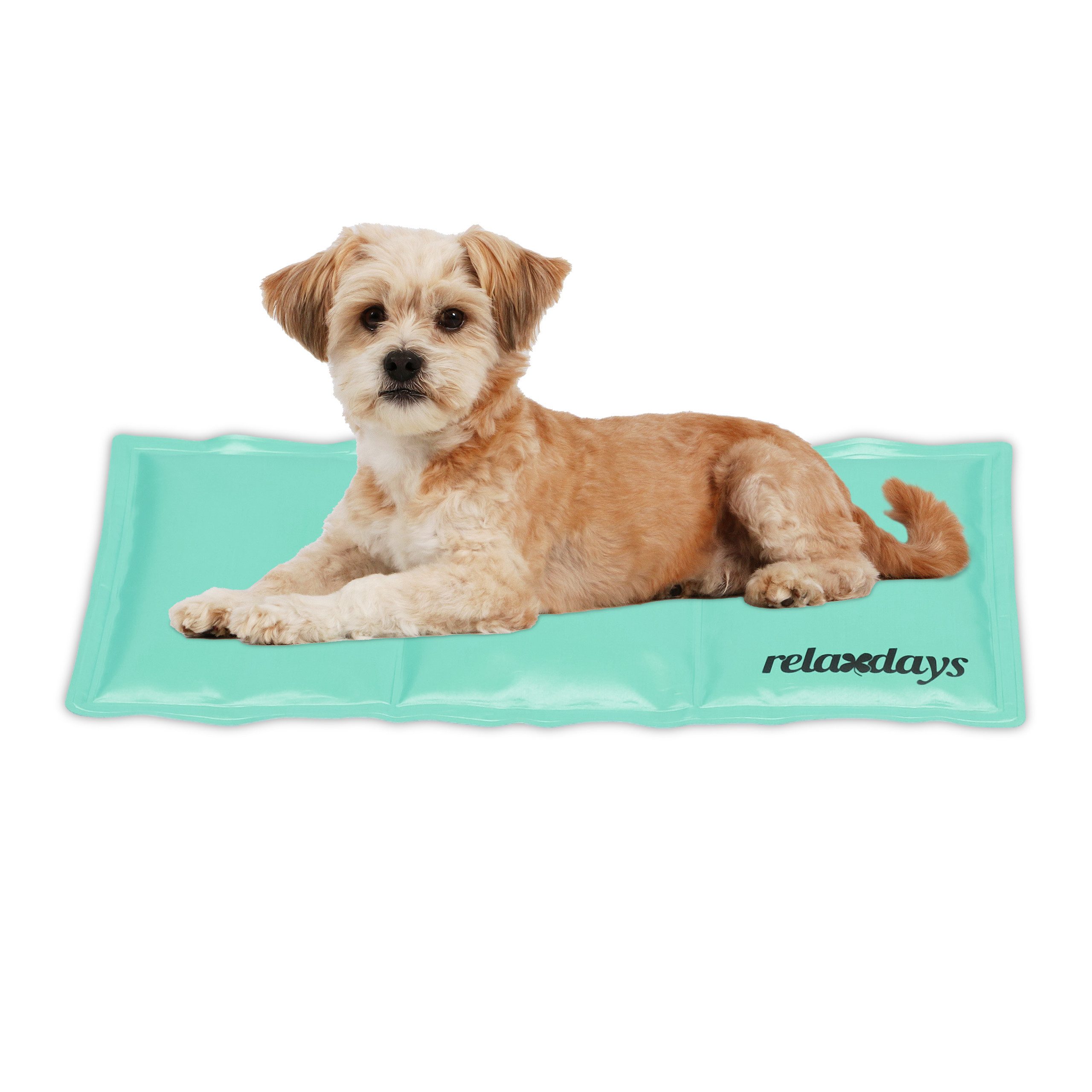 relaxdays Hundematte Türkise Kühlmatte für Hunde, günstig online kaufen
