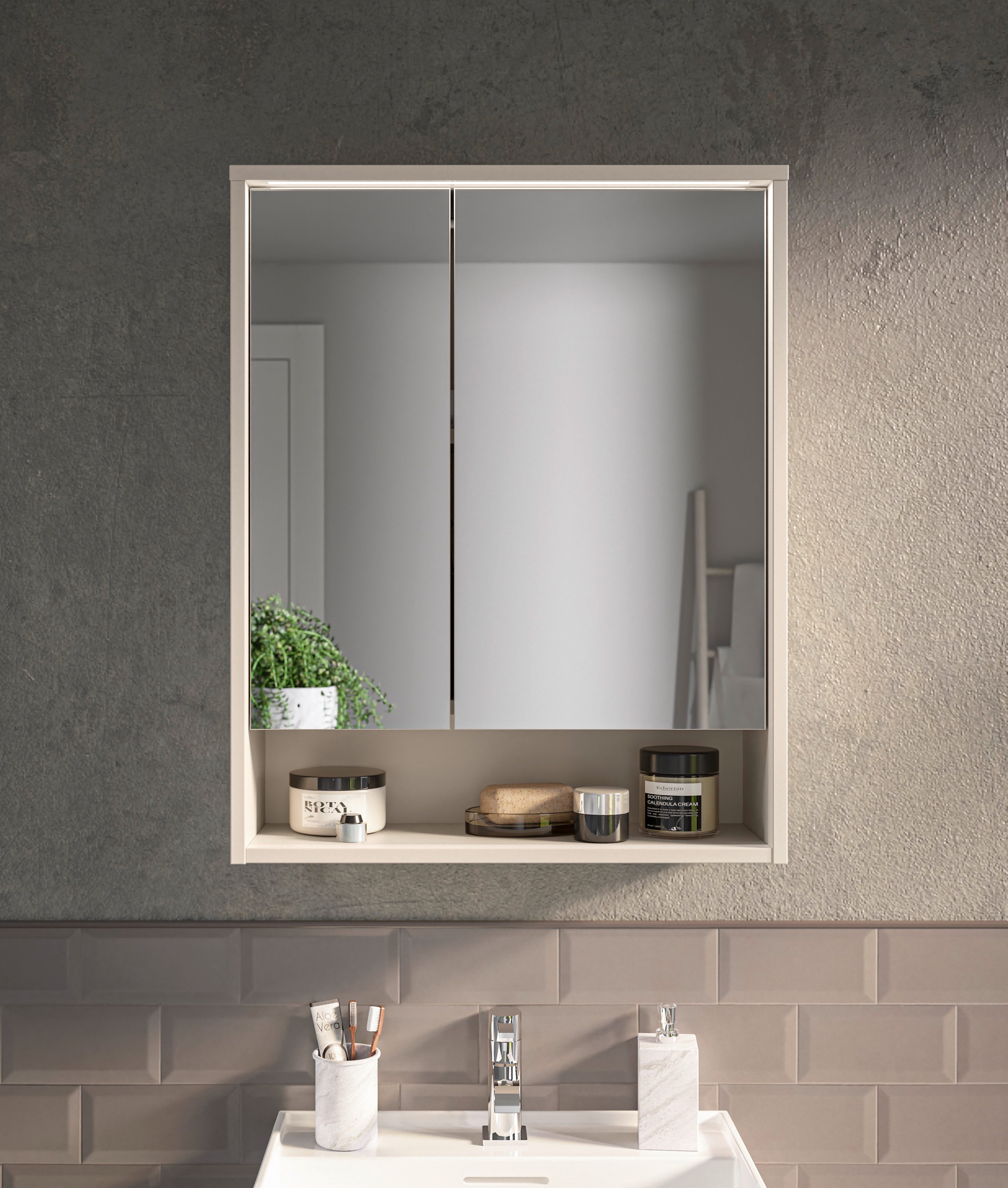 BASIC by Balculina Spiegelschrank Lucera Spiegelschrank, Badezimmerschrank günstig online kaufen