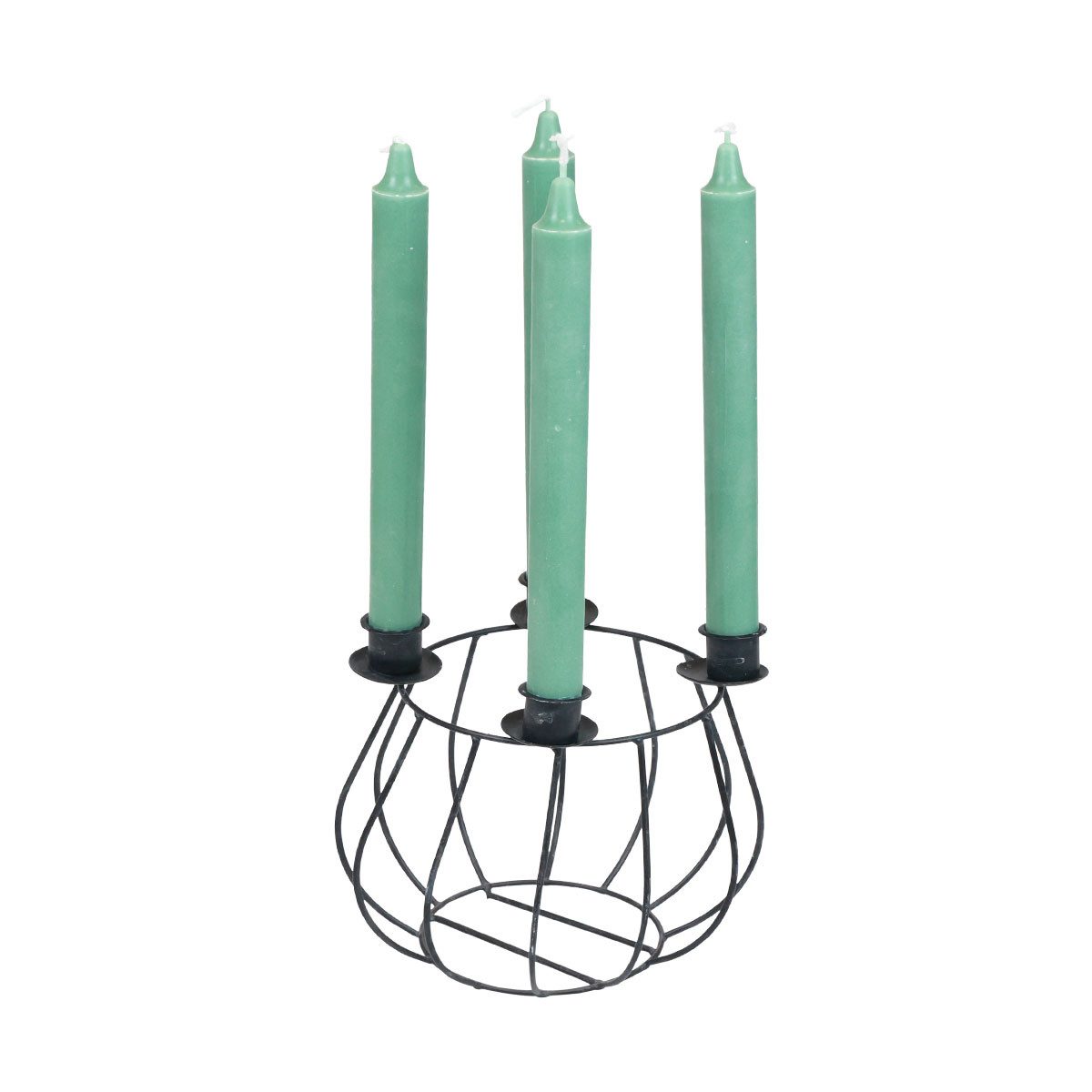 Viana Gartenfigur Kerzenhalter Adventskranz Metall Gitter günstig online kaufen