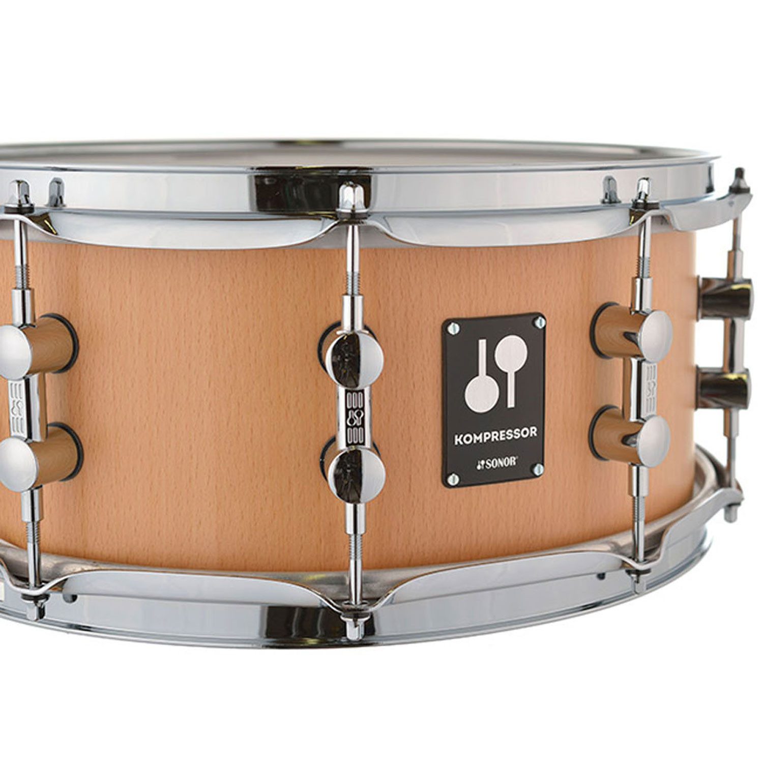 SONOR Snare Drum Sonor Snare-Drum KS 1406 SDW Kompressor Serie Buche