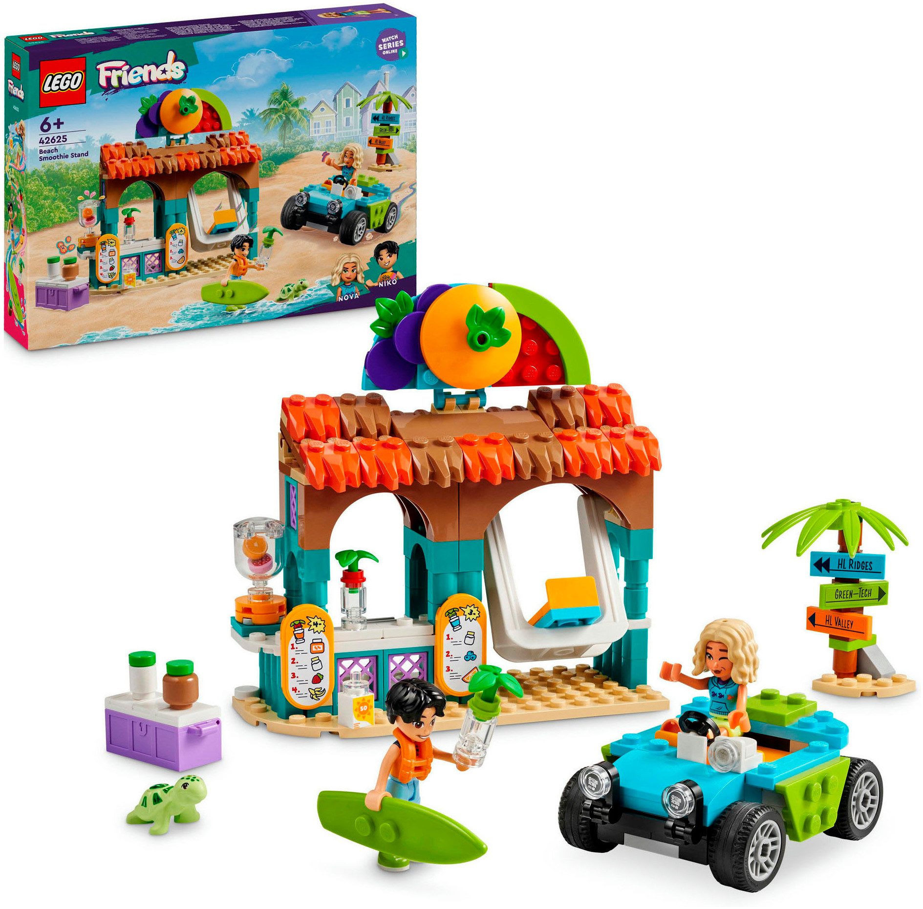 LEGO® Smoothie-Stand am Strand (42625), LEGO günstig online kaufen