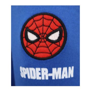 MARVEL Jogginghose Spiderman Jungen Kinder Hose Gr. 104 bis 134, Blau oder Schwarz