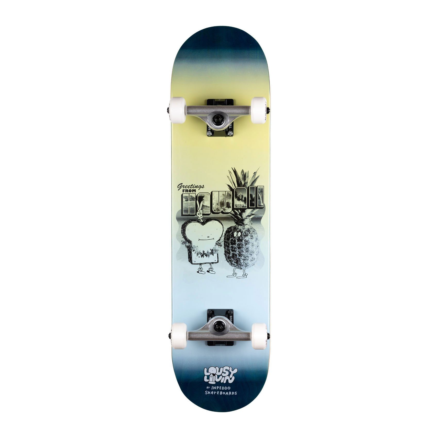 Inpeddo Skateboard x Lousy Livin Toast Hawaii 8.0'