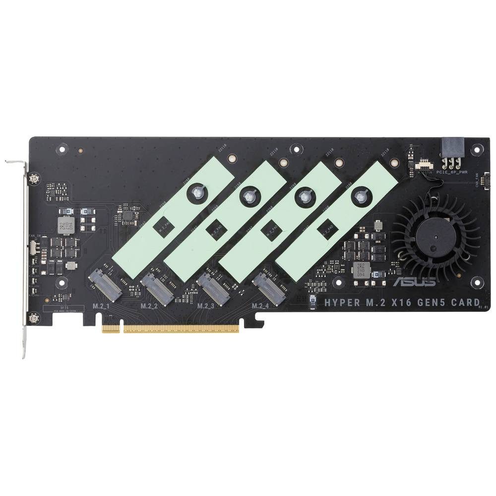 Asus Schnittstellenadapter 90MC0CY0-M0EAY0 Modulkarte, Aktive Kühlung