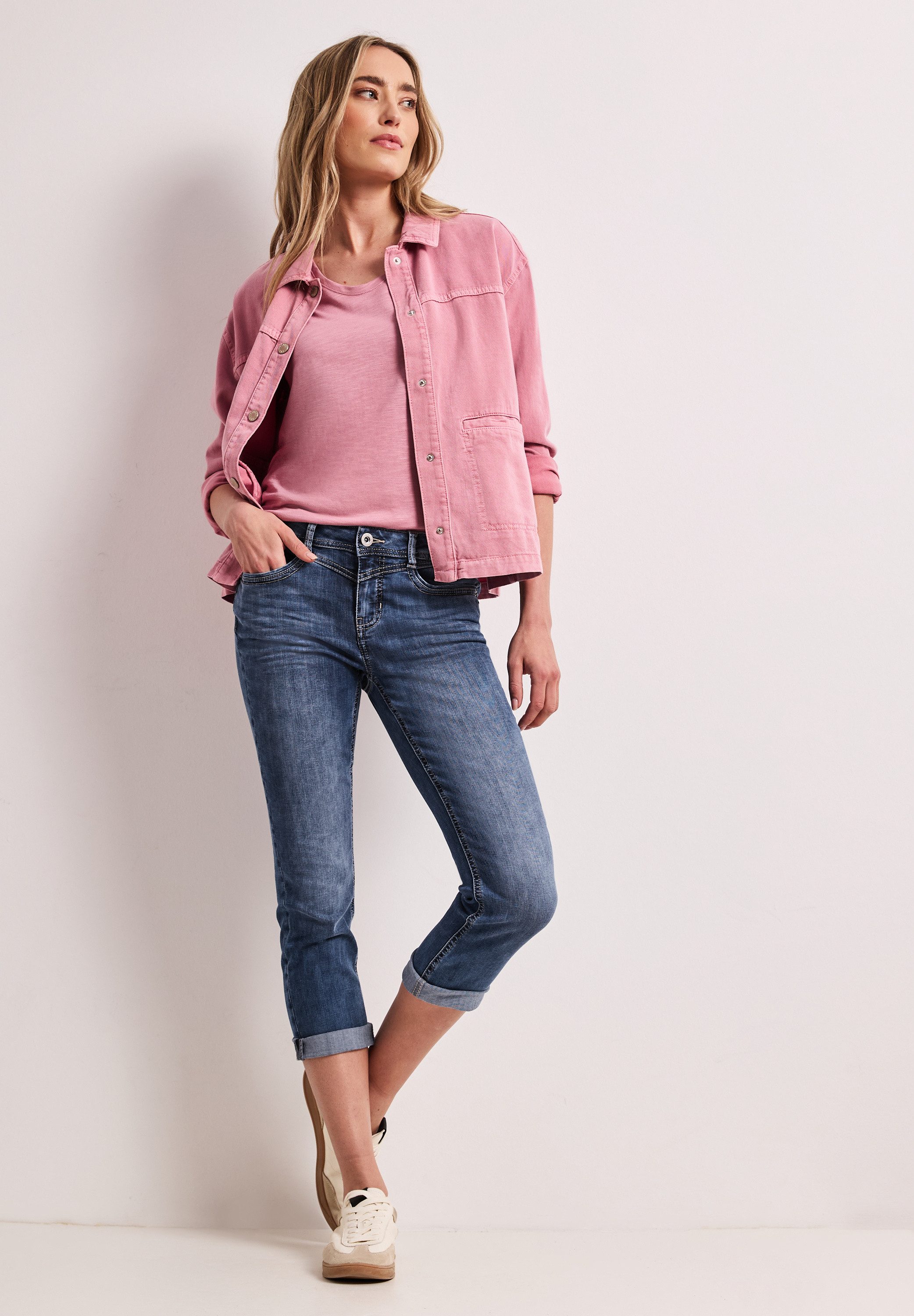 STREET ONE Slim-fit-Jeans Middle Waist – Bild 4 von 5
