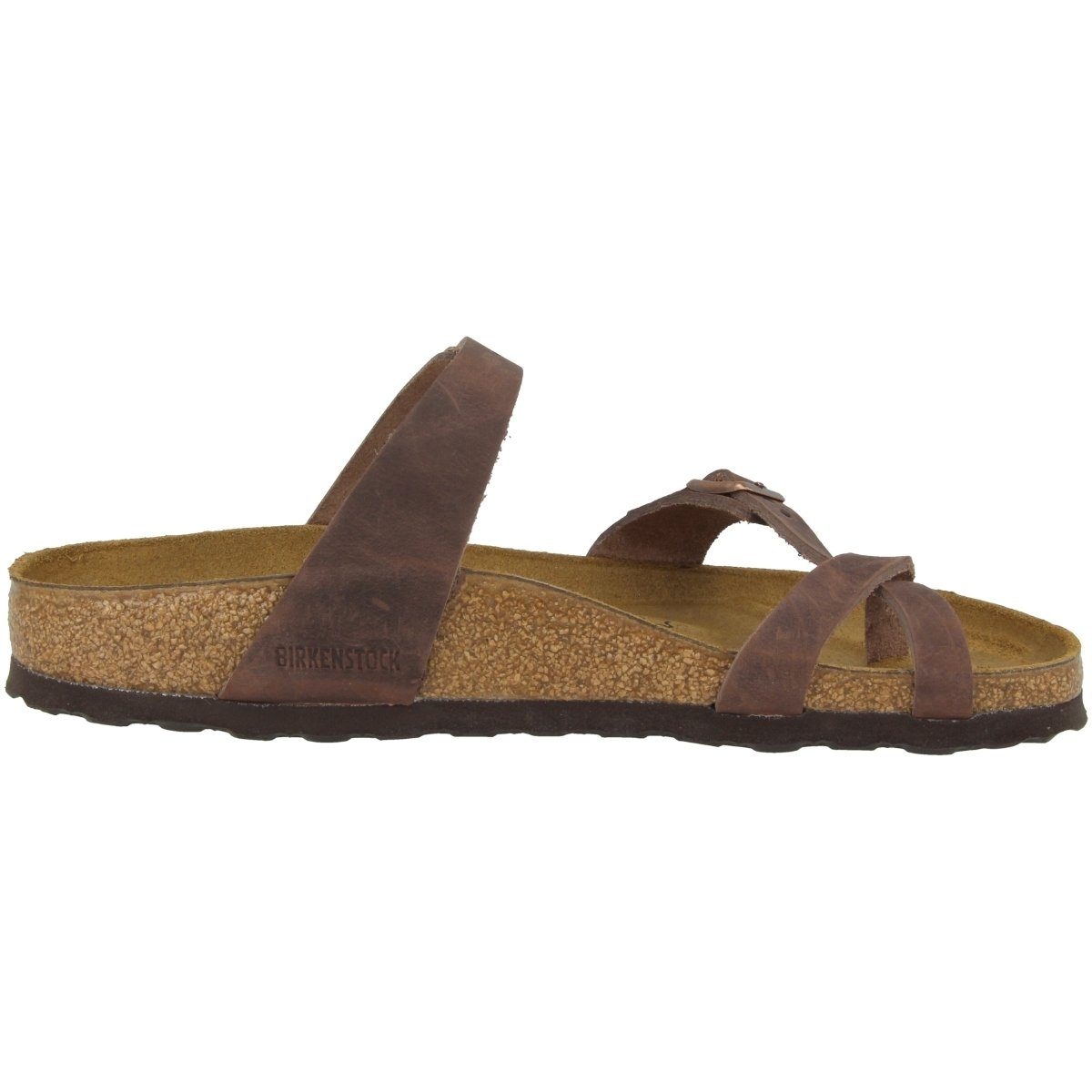 Birkenstock Mayari geöltes Nubukleder normal Damen Pantolette Hausschuhe, Sandaletten, Mules, Pantoffeln, Slipper