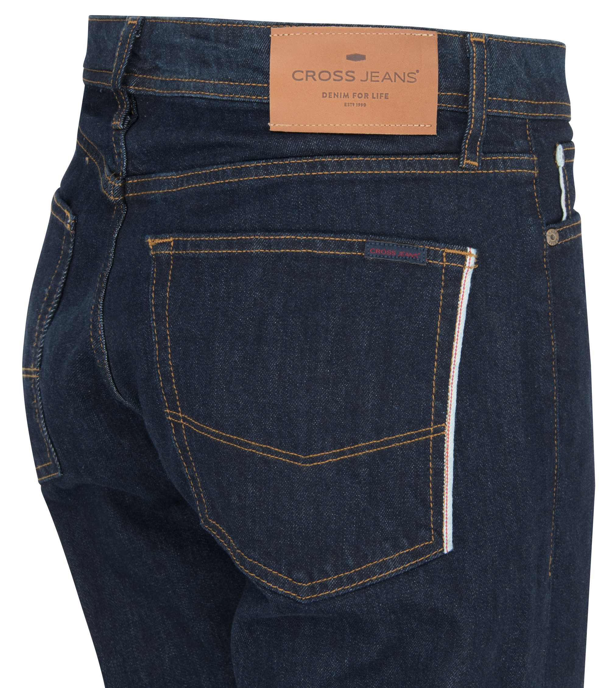 CROSS JEANS® 5-Pocket-Jeans CROSS JEANS JADEN rinsed blue F164-017
