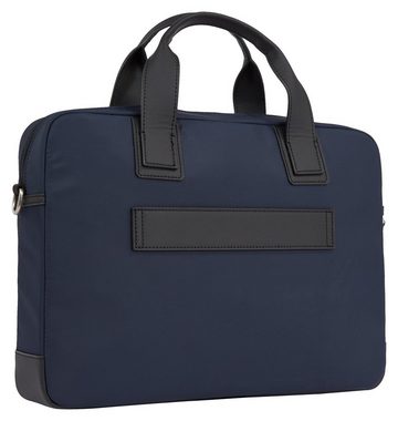 Tommy Hilfiger Messenger Bag TH ELEVATED NYLON COMPUTER BAG, im praktischem Format