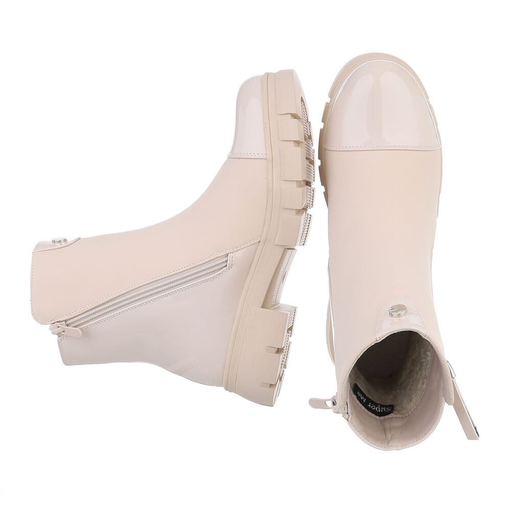 Ital-Design Damen Freizeit Stiefelette (87108537) Blockabsatz Plateaustiefe günstig online kaufen