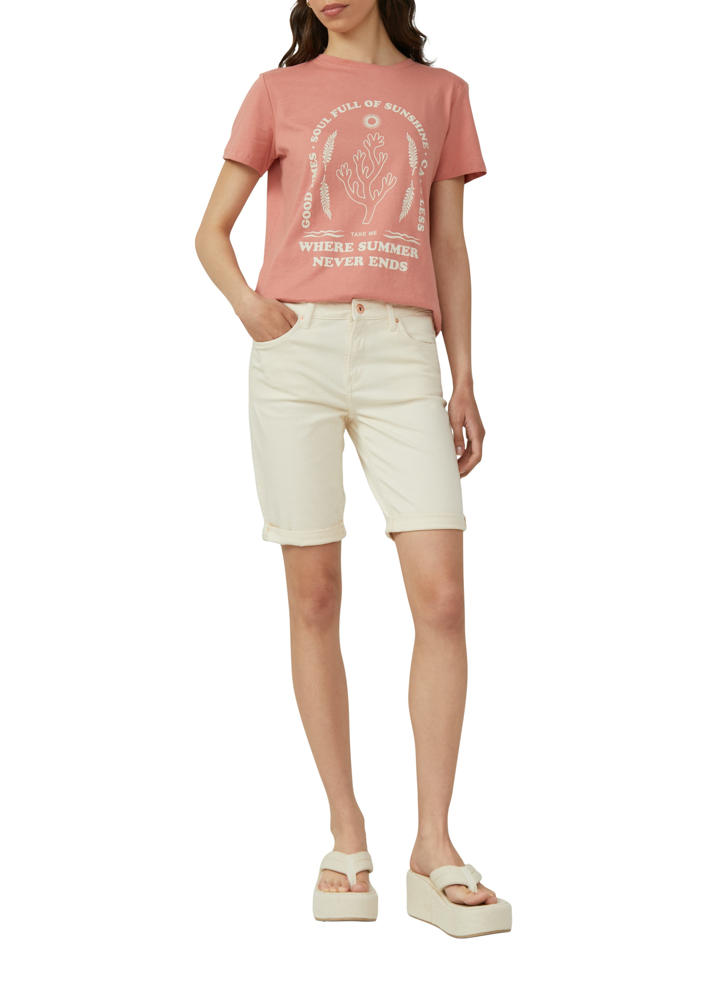 QS Bermudas Sommerhose im Five-Pocket Style günstig online kaufen