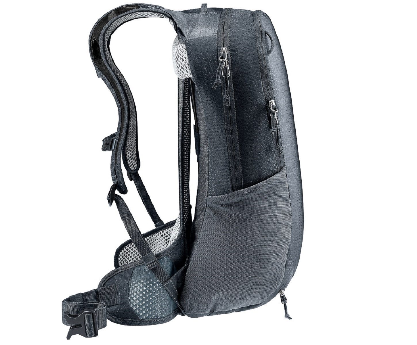 deuter Fahrradrucksack Bike Race Air 10 Fahrradrucksack 3204323 (1-tlg), Elastische Seitentaschen