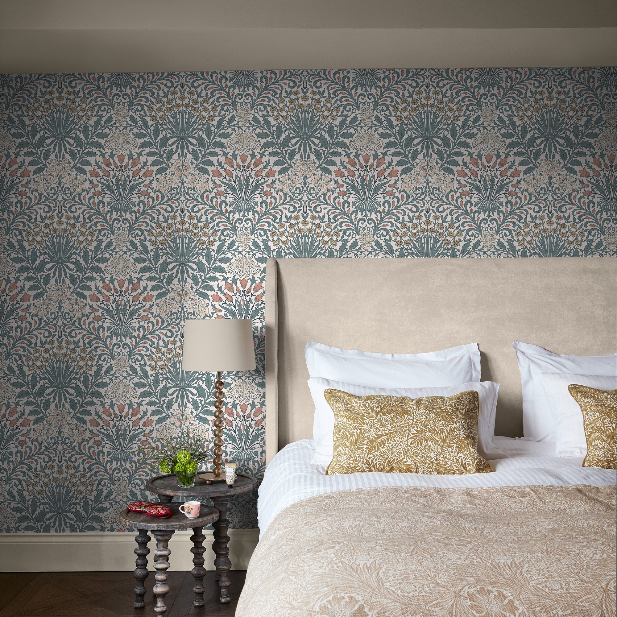 WILLIAM MORRIS AT HOME Vliestapete Garden, glatt, Motiv, (1 St), Design Tapeten