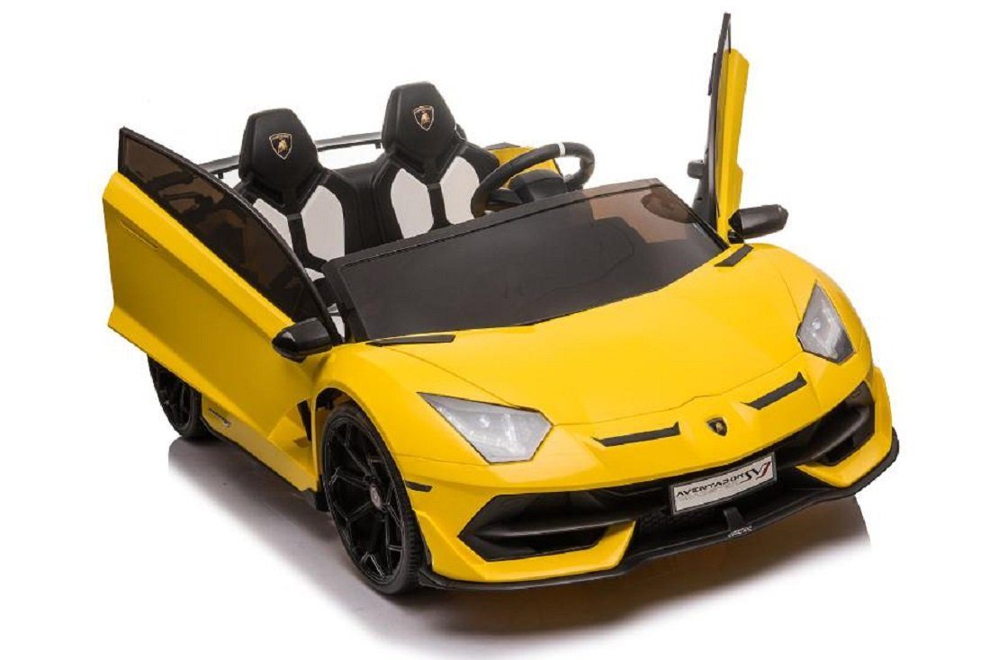 Elektro-Kinderauto Elektro Auto "Lamborghini Aventador SVJ Doppelsitzer", Belastbarkeit 40 kg