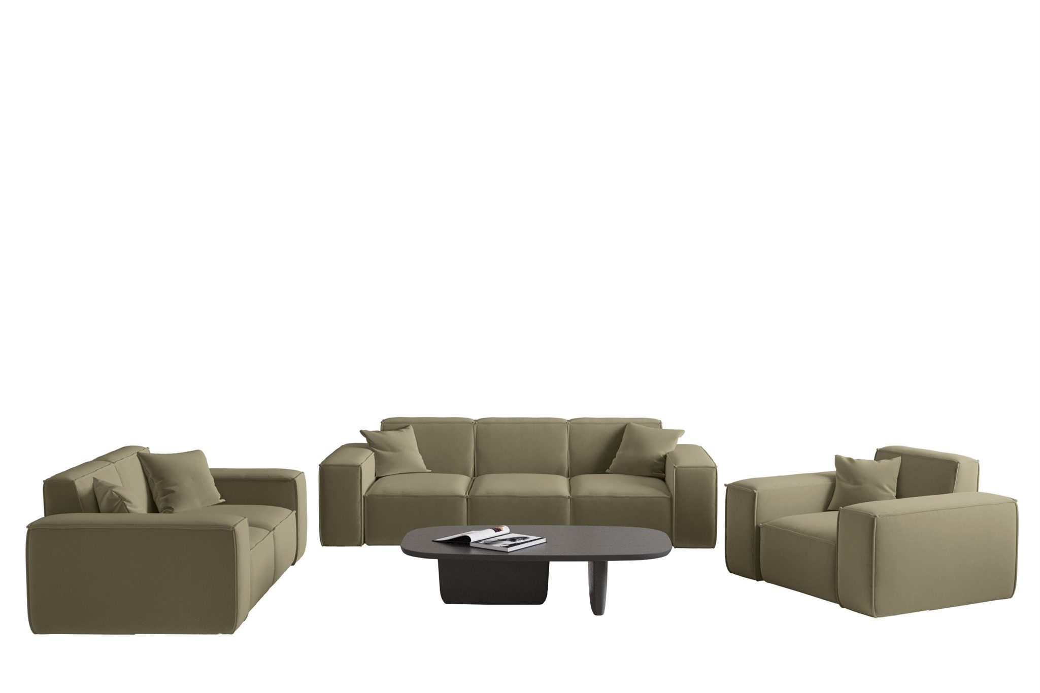 Fun Möbel Polstergarnitur Sofaset Designersofa CELES günstig online kaufen