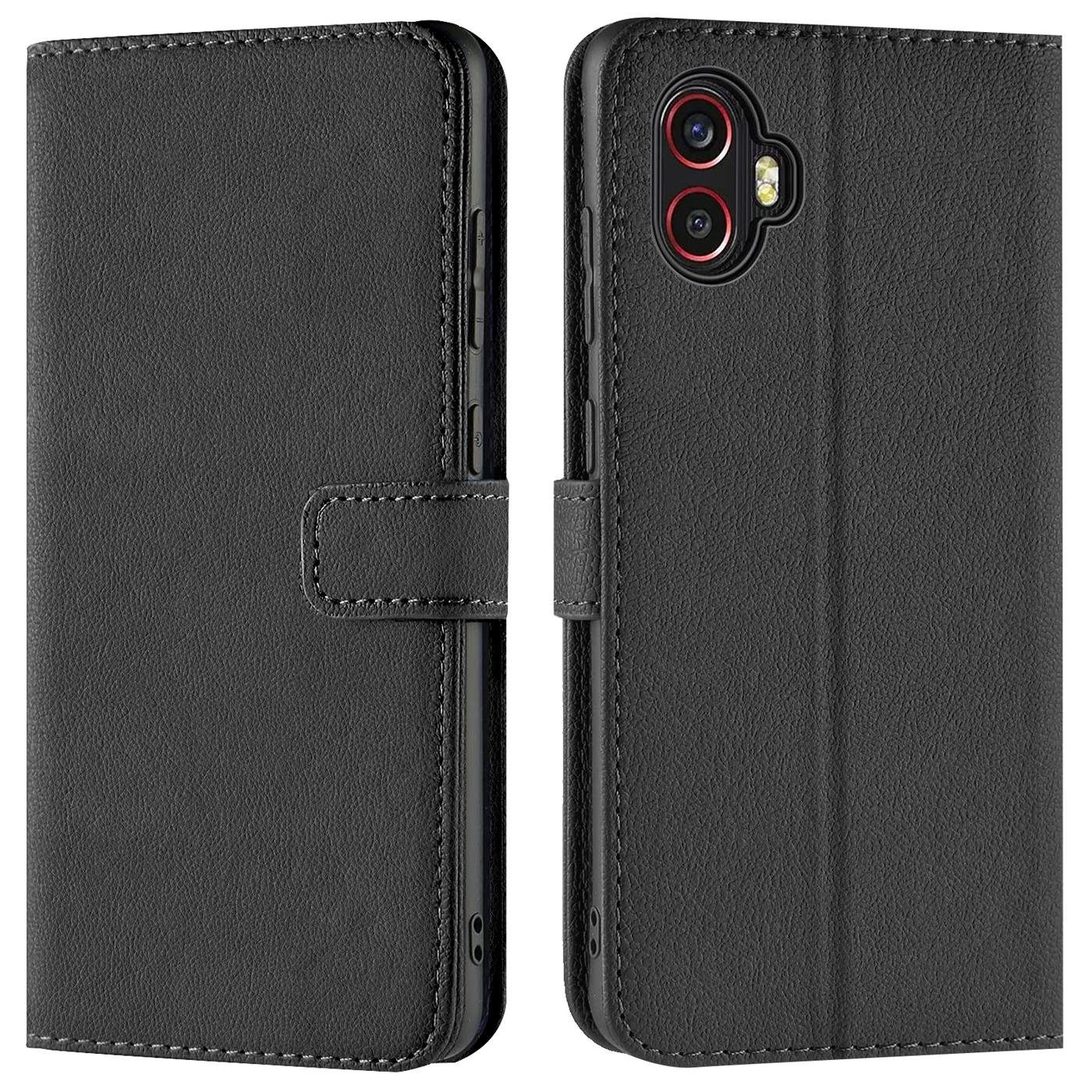 CoolGadget Handyhülle Wallet Klapp Tasche Book Case für Samsung Galaxy XCover 6 Pro 6,6 Zoll, Hülle Klapphülle Flip Cover Etui Schutzhülle