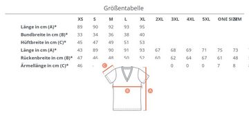 Ital-Design Kurzarmshirt Damen Freizeit Print Stretch T-Shirt in Schwarz