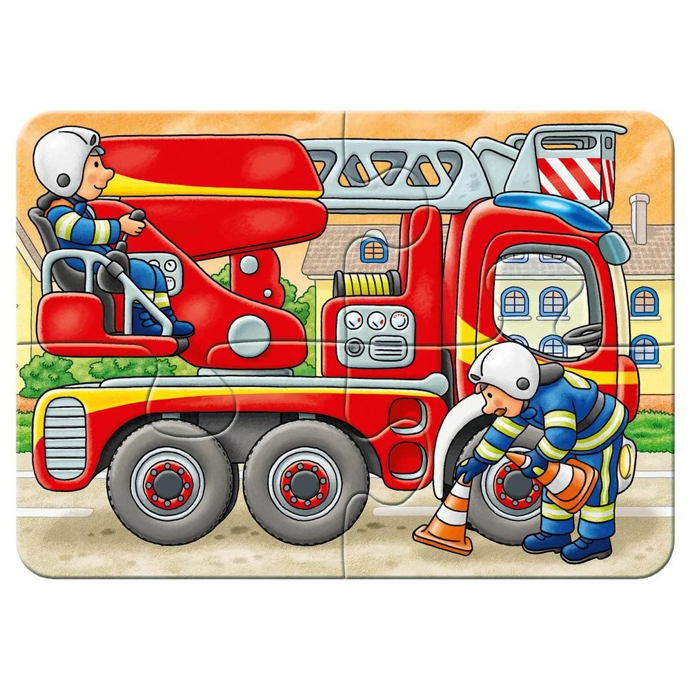 Ravensburger Puzzle Bei der Arbeit. My first Puzzles. 4 Motive, 19 Puzzleteile