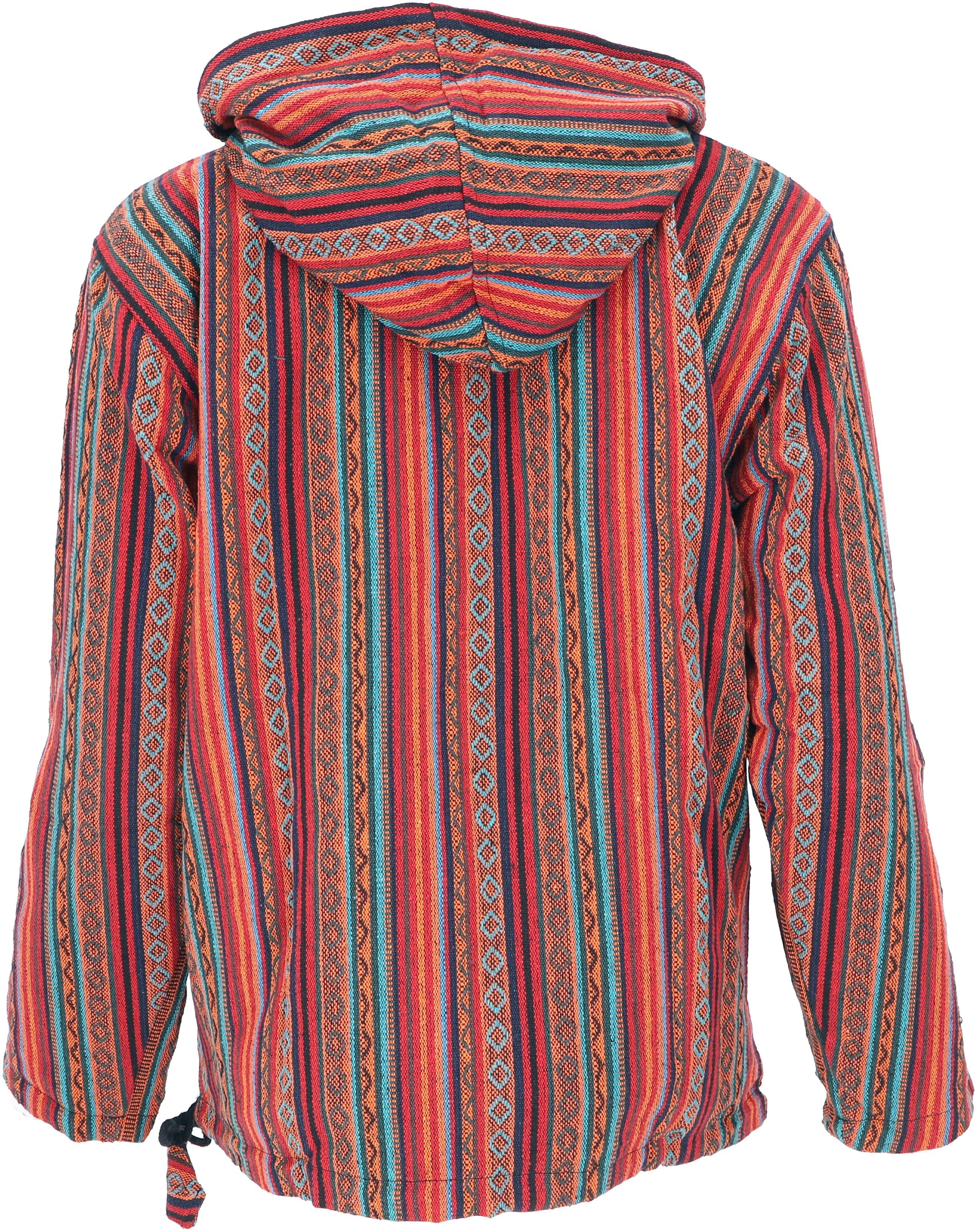 Guru-Shop Sweater Goa Kapuzenshirt, Baja Hoodie, günstig online kaufen