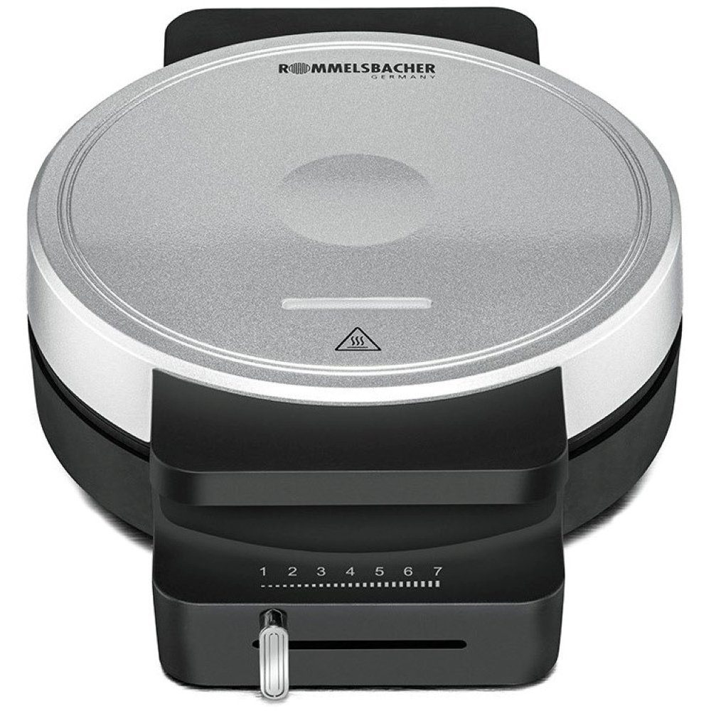 Waffeleisen WA 850 - Waffeleisen - schwarz/silber