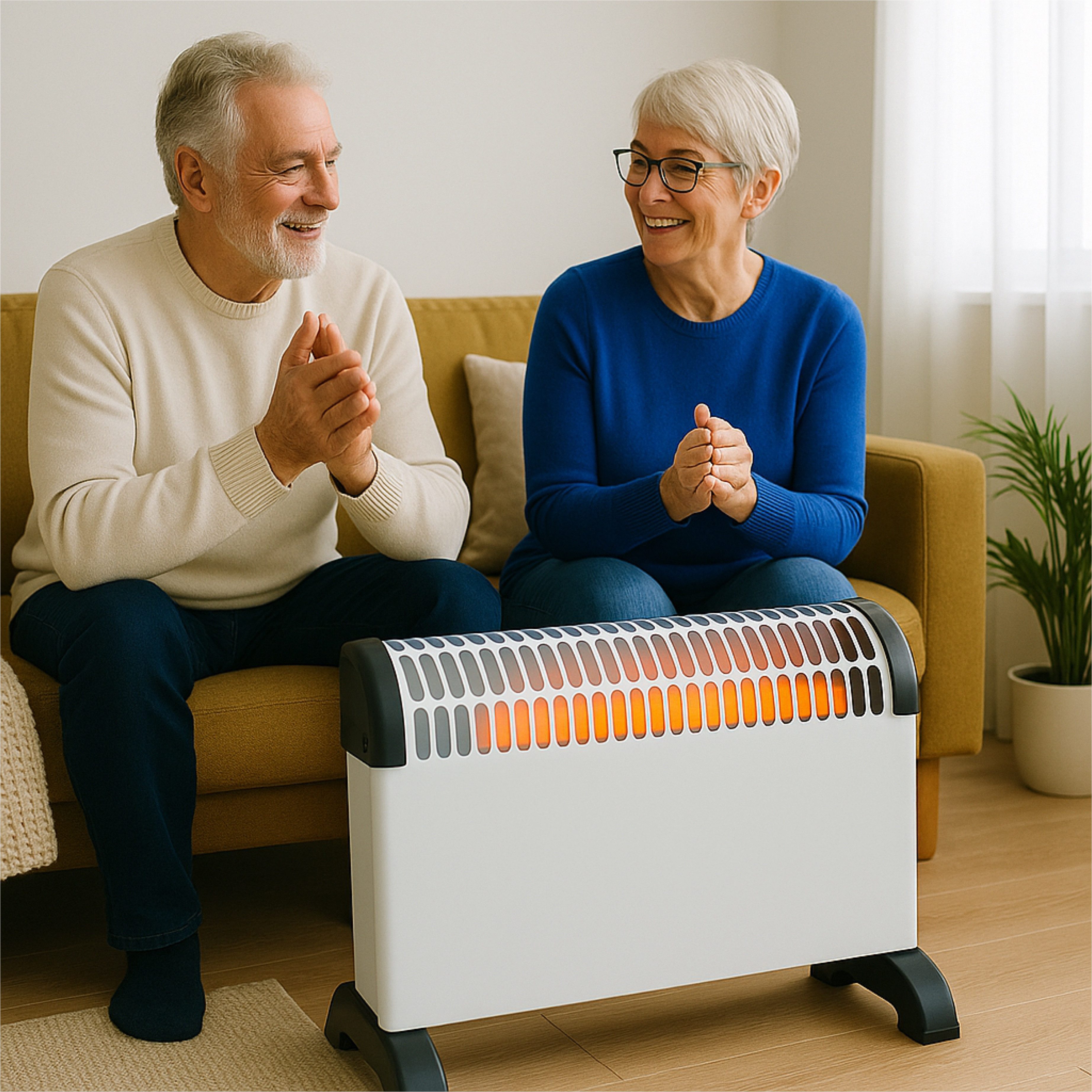 TK Gruppe Heizstrahler Elektroheizung energiesparend Badezimmer Konvektor E günstig online kaufen