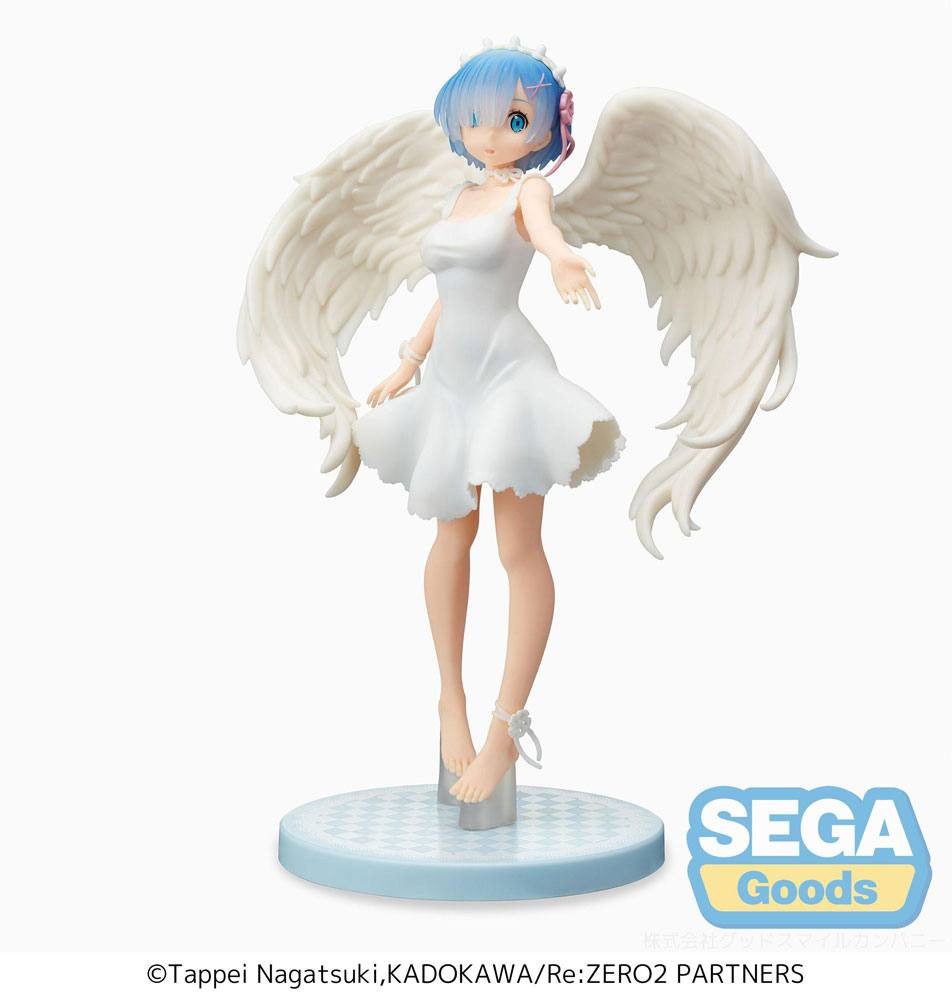 Sega Merchandise-Figur Re: Zero Starting Life in Another World SPM Rem Demon Angel Ver. 21 cm