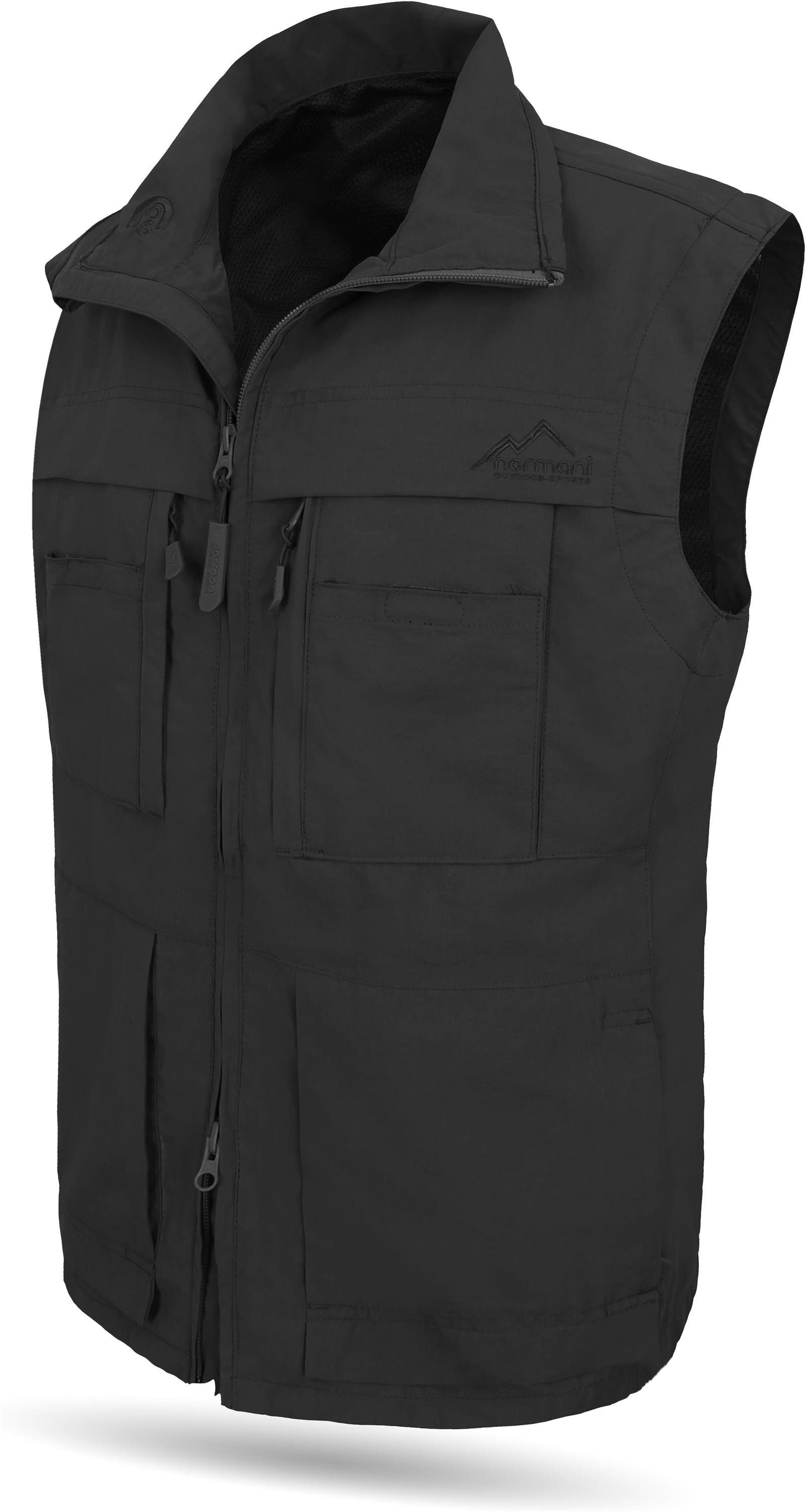 normani Funktionsweste Outdoor Weste Oryx Reise Sommerweste Wanderweste Freizeitweste Sonnenschutzfaktor UPF 50+
