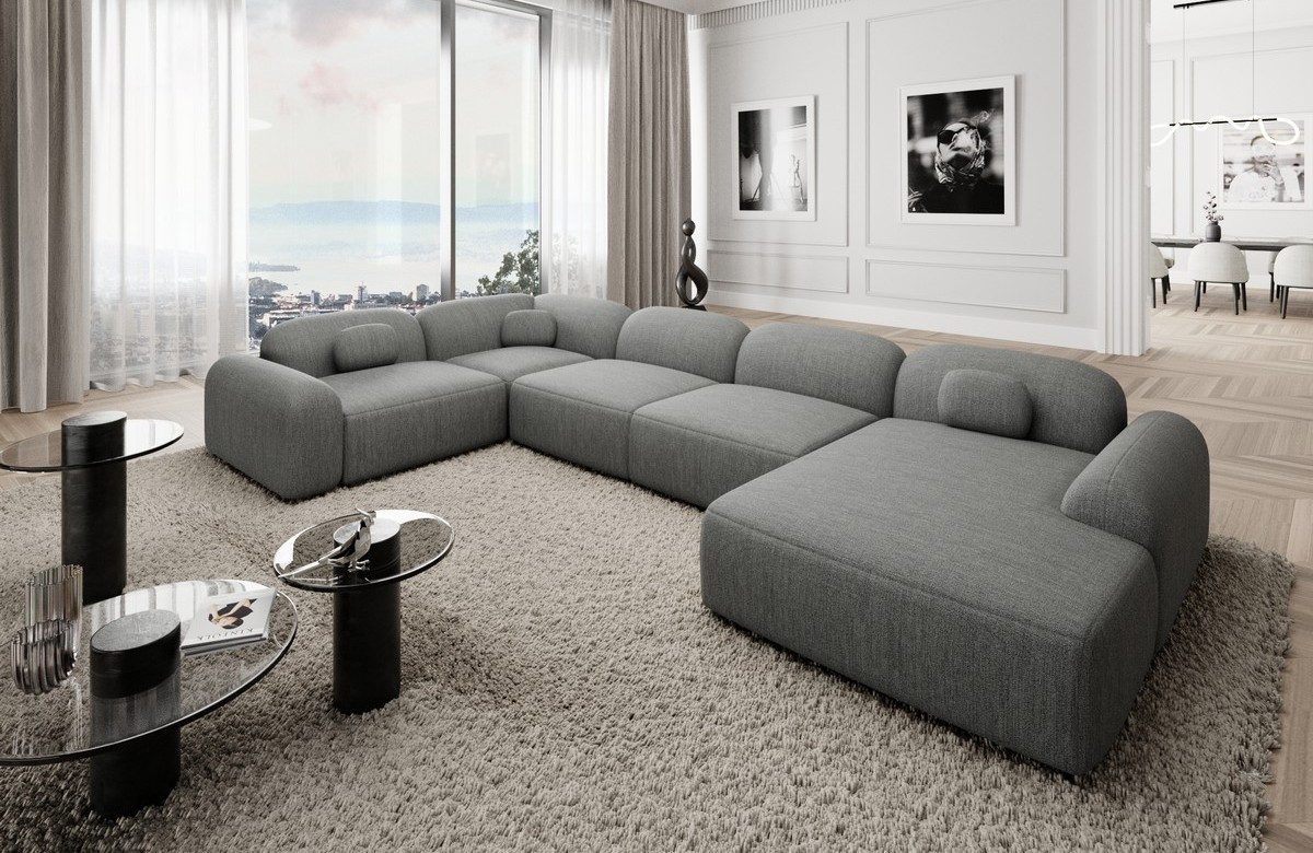 Sofa Dreams Wohnlandschaft Stoff Sofa Polstersofa günstig online kaufen