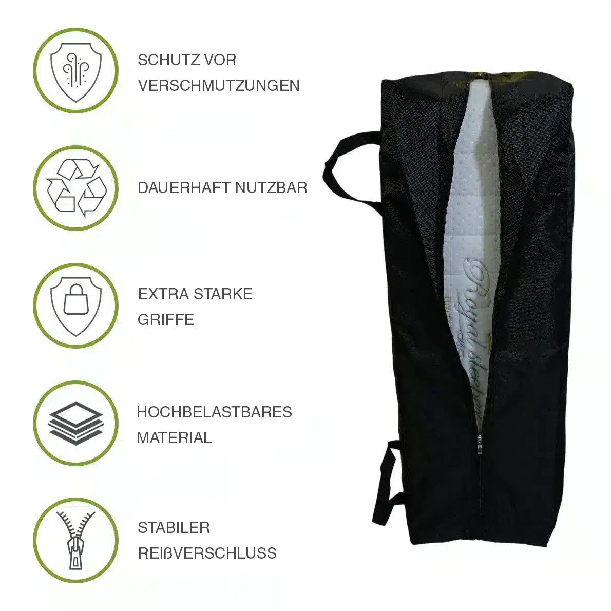 Matratzenschutzbezug Matratzenhülle, reiß- und wasserfest, waschbar, stabil günstig online kaufen