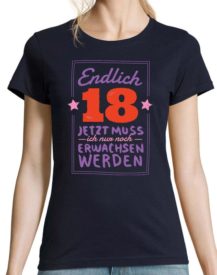 Youth Designz T-Shirt Endlich 18 Geburtstag günstig online kaufen