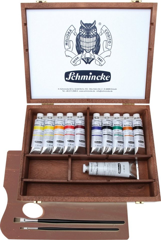 Schmincke Farbkasten PRIMAcryl 10x35ml 60ml Titanwei Holzkasten 9-mejores-rodamiento-11-x-15-x-35-acero-comprar-en-rubi-noviembre-2020