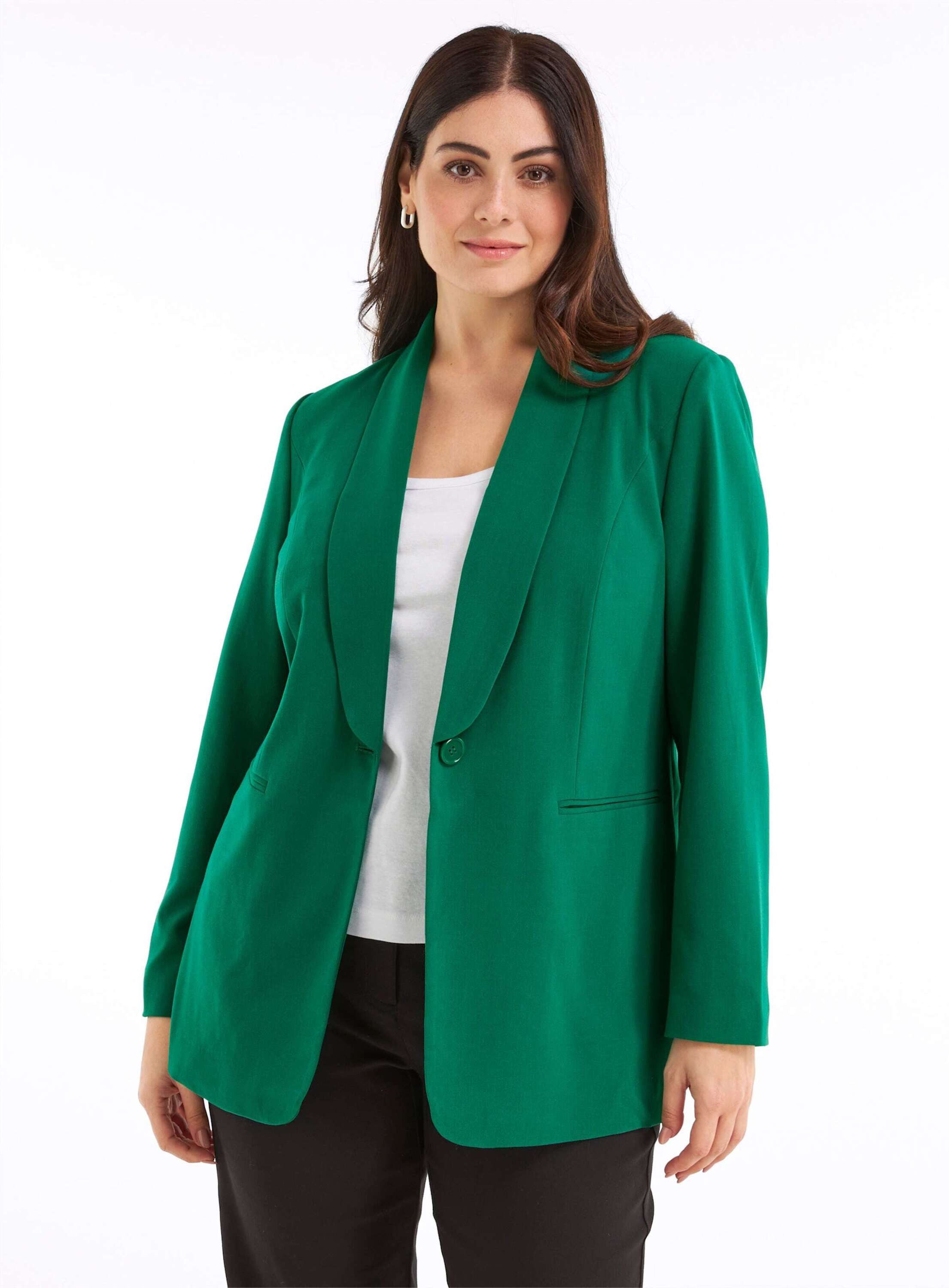 Witt Blusenblazer Blazer Langarm