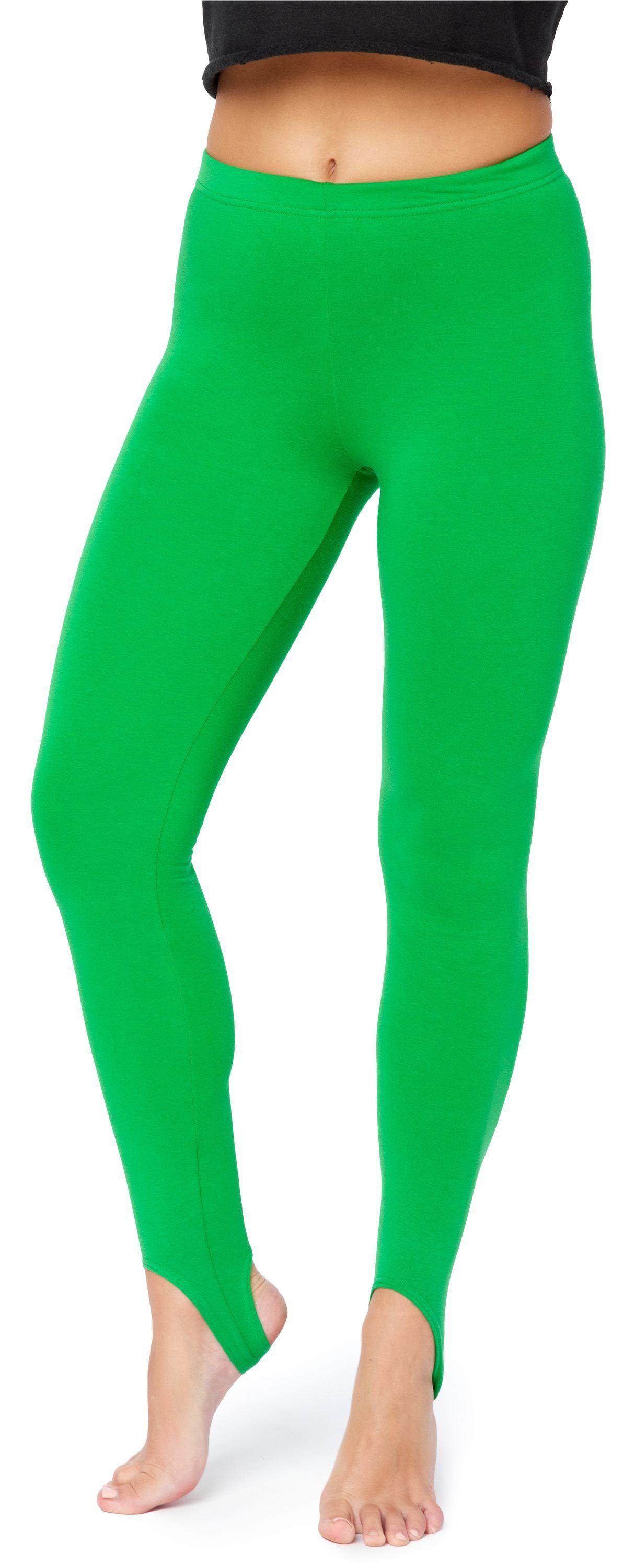 Bellivalini Damen High Waist Leggings – Aus Weicher Viskose, Langer Beinlänge, Für Yoga & Alltag