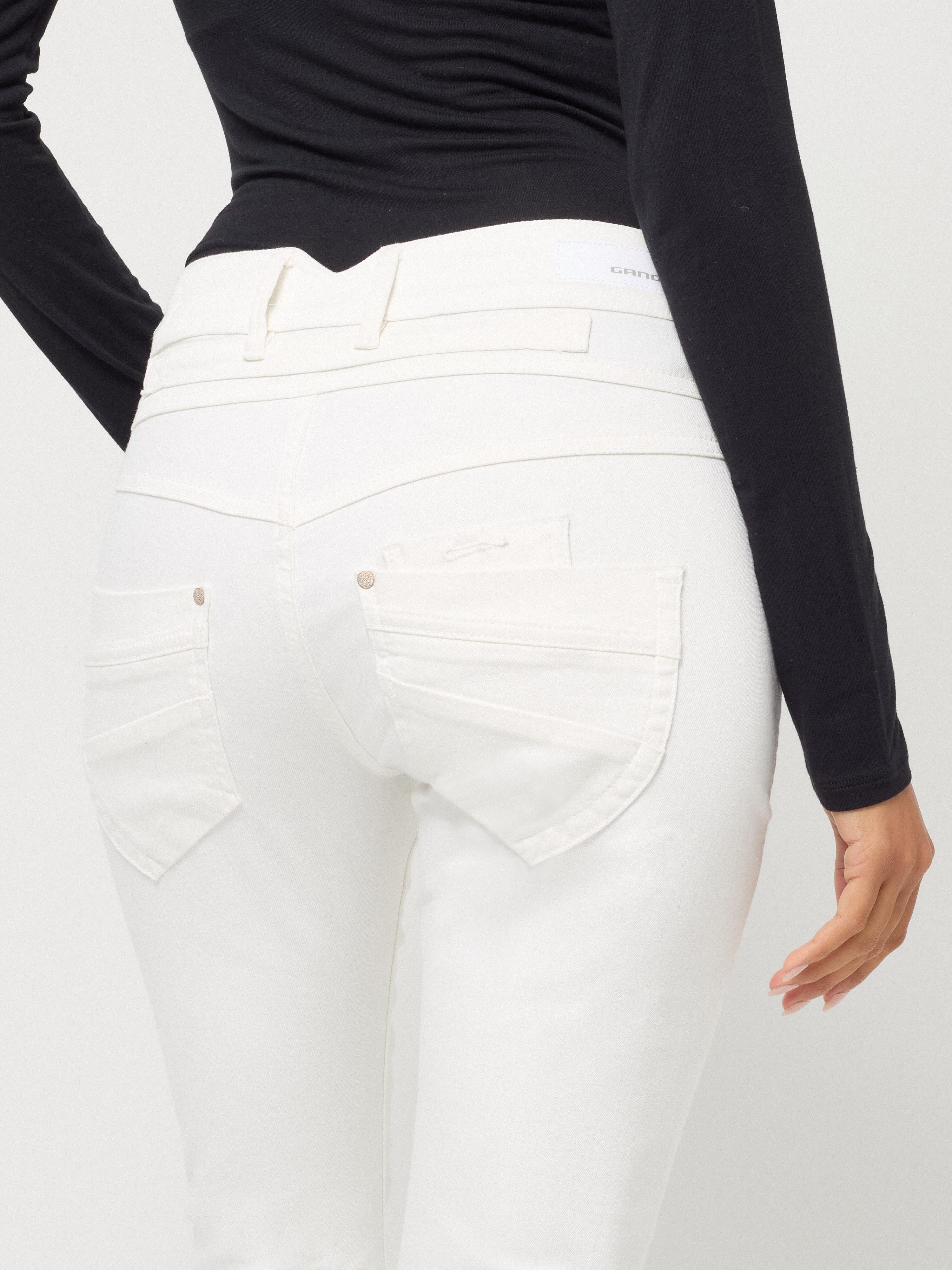 GANG Slim-fit-Jeans 94MARGE mit besonderem 4-Knopf-Verschluss