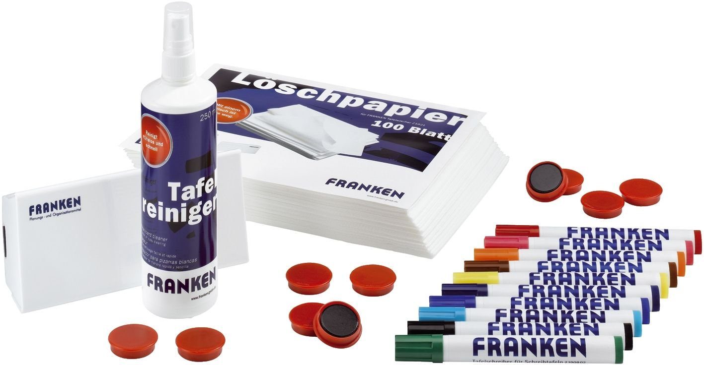 FRANKEN Настенный календарь Starter-Set für Magnettafel, Schreib-, Plan- und Rastertafeln