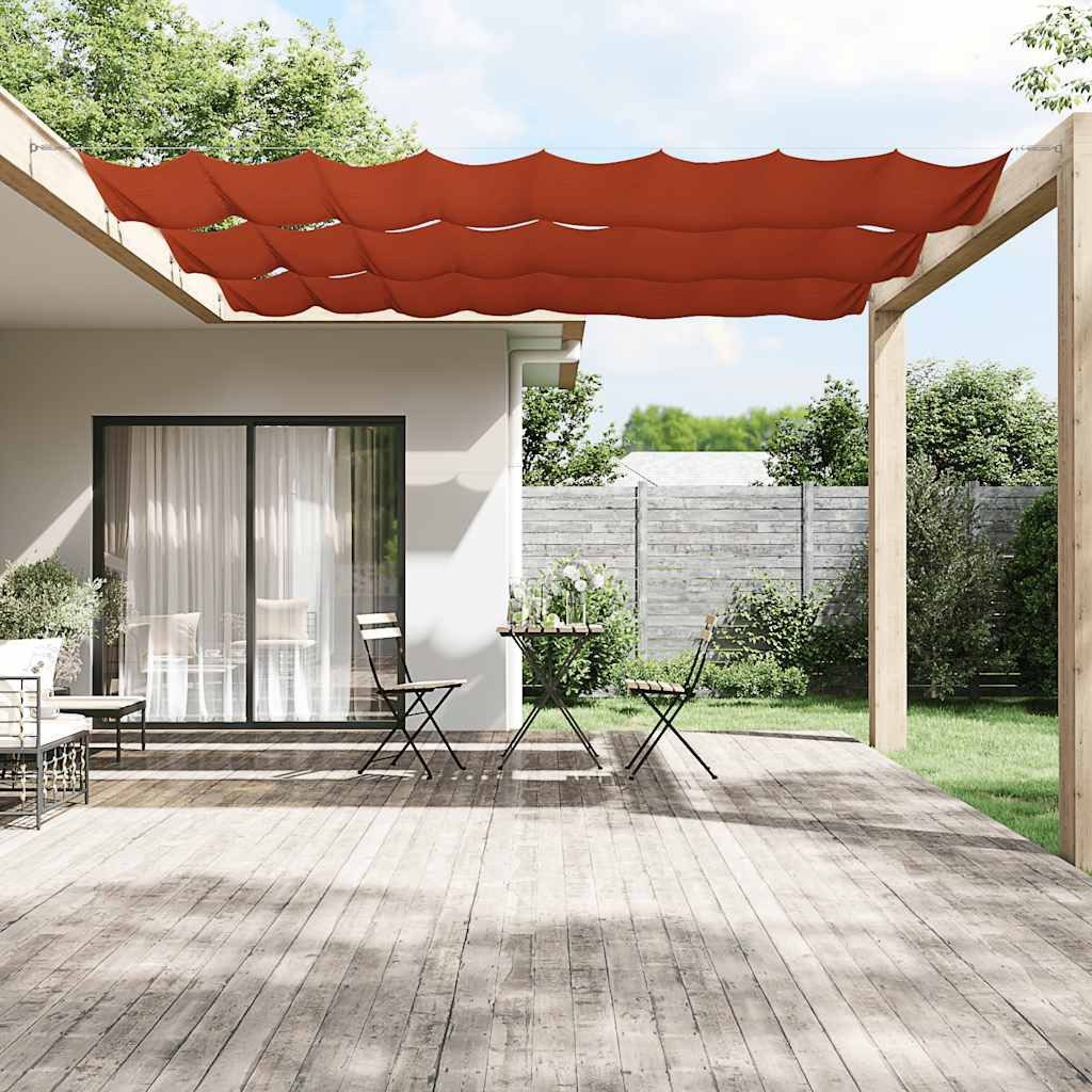 furnicato Senkrechtmarkise Vertikalmarkise 100 x 800 cm Terrakotta aus Oxford-Gewebe UV-beständiger Balkonschirm als Sichtschutz, wasserfest für Balkone