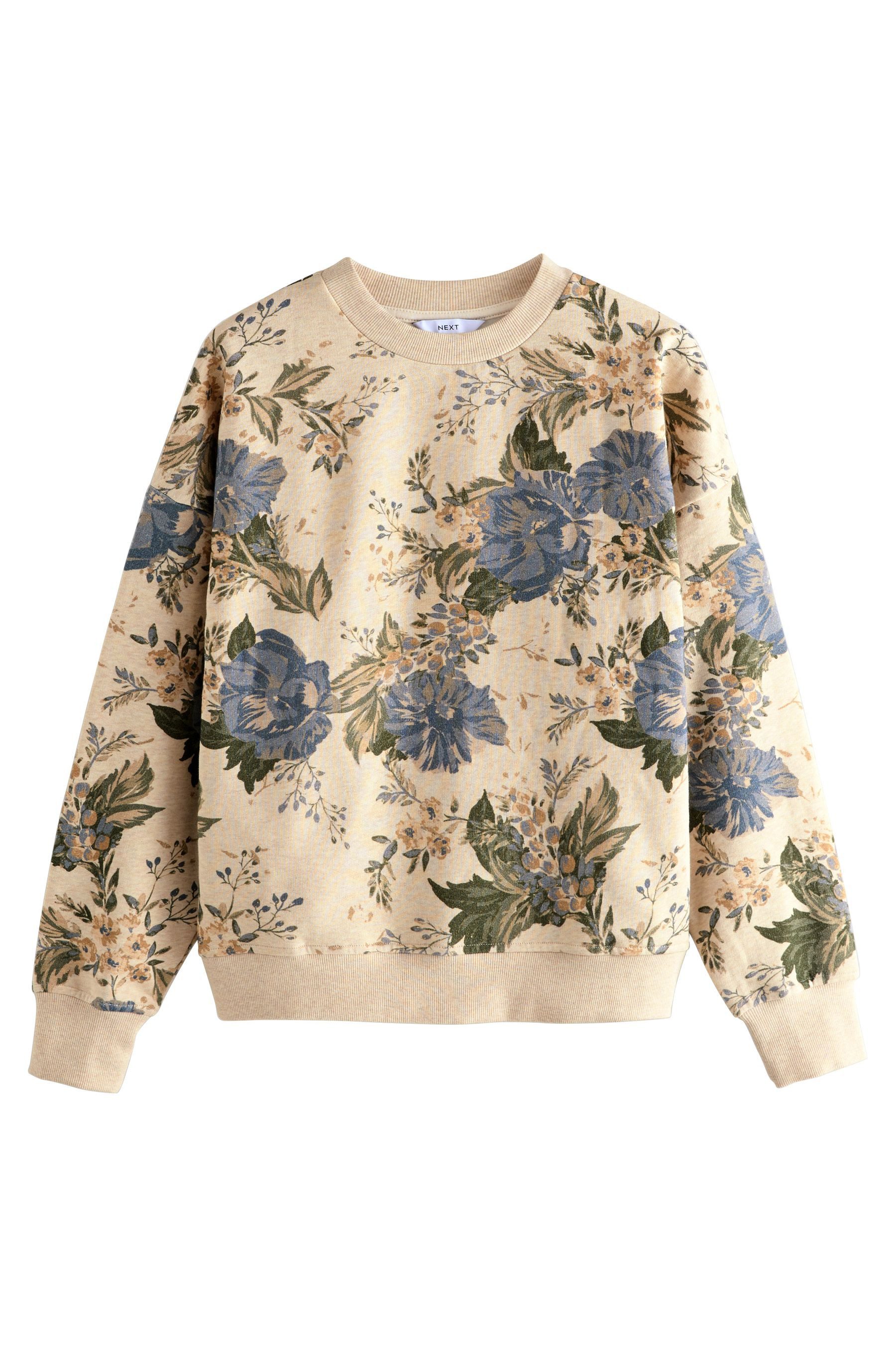 Next Sweater Sweatshirt mit durchgehendem Print günstig online kaufen