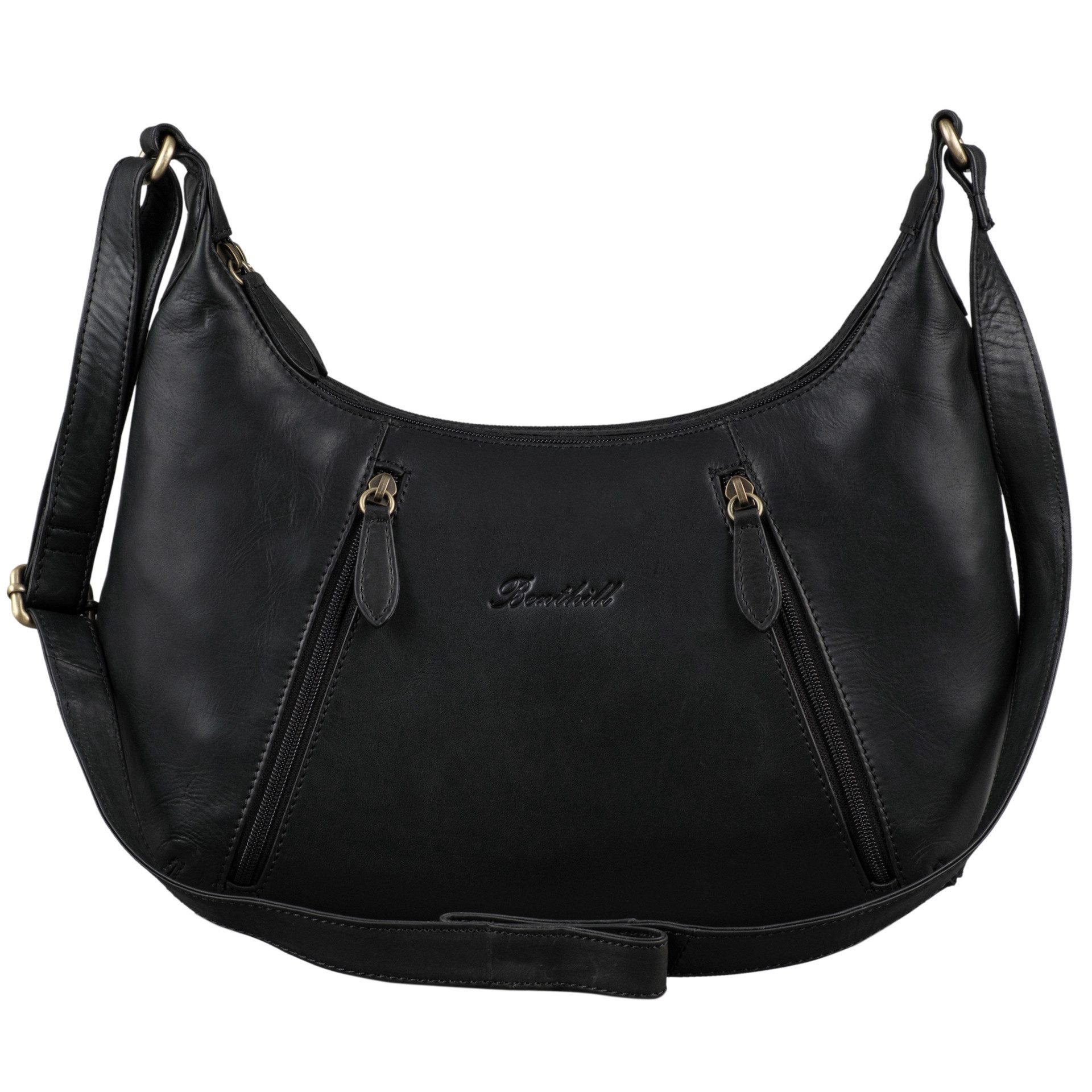 Benthill Umhängetasche Damen Echt Leder Handtasche Damentasche Umhängetasch günstig online kaufen