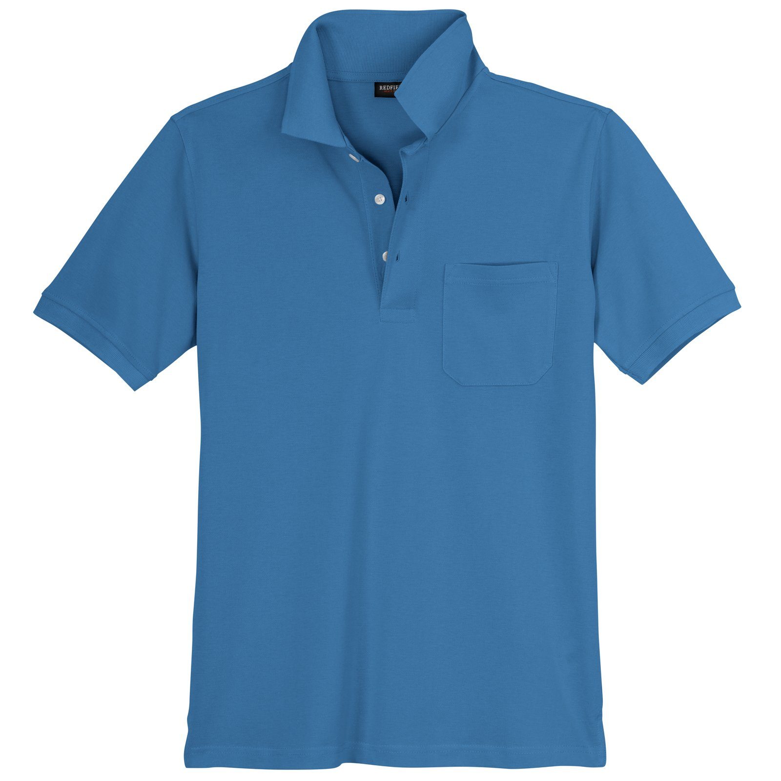 redfield Poloshirt Piqué Poloshirt Herren XXL blau Redfield Ralph günstig online kaufen