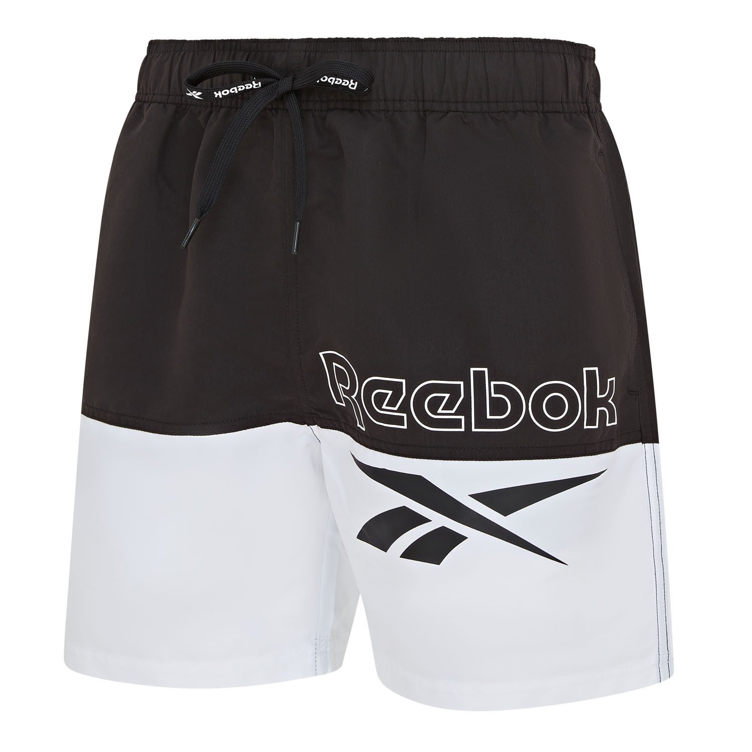 Reebok Badeshorts Rory (1-St) mit Kordelzug und elastischem Bund, mit Logo, schnell trocknend