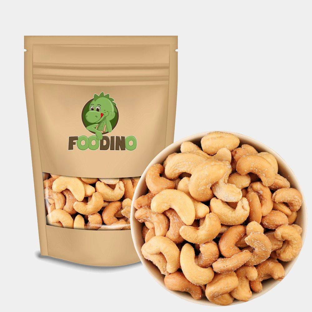 Foodino Nüsse Cashewkerne geröstet & gesalzen, 1 x, Ganze Kerne