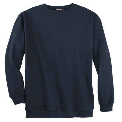 ADAMO Sweater Übergrößen Sweatshirt navy von Adamo Fashion