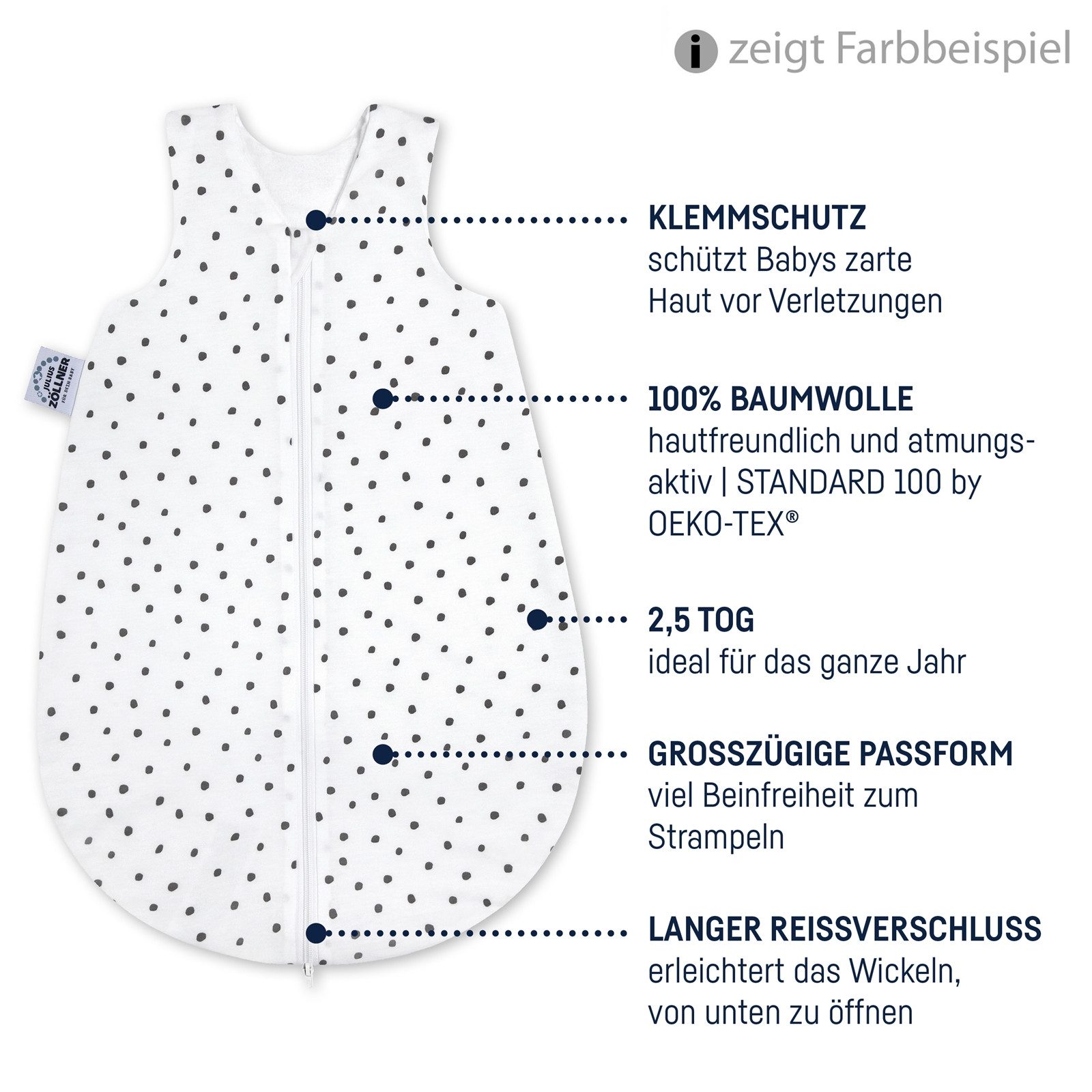 Julius Zöllner Babyschlafsack