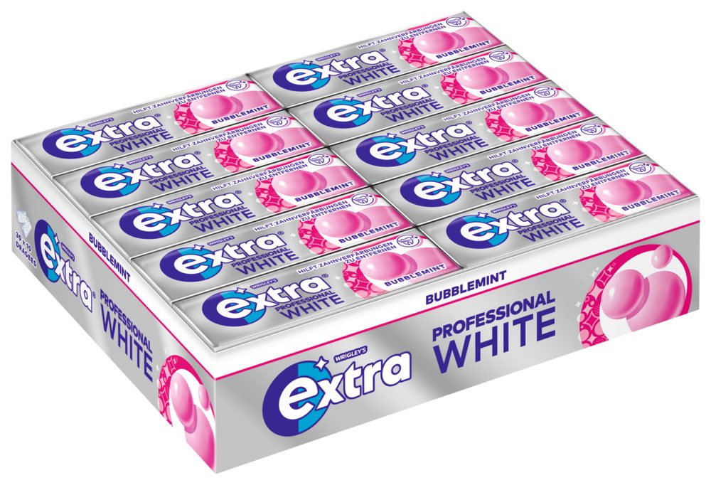 Mars GmbH Süßigkeit EXTRA PROFESSIONAL White Bubblemint 30x10 Dragees