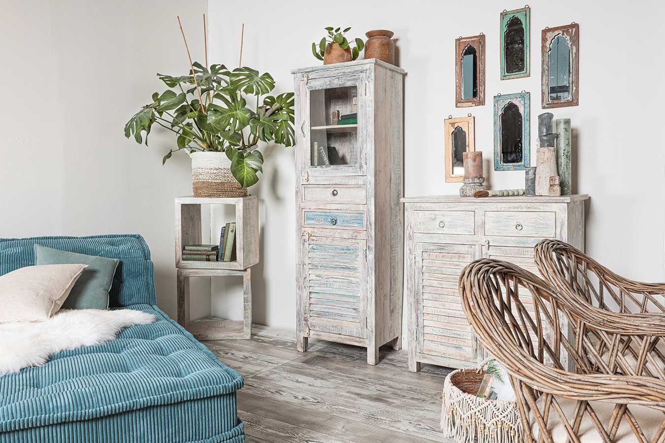 daslagerhaus living Spiegel Holzspiegel Vintage verschiedene Ausführungen