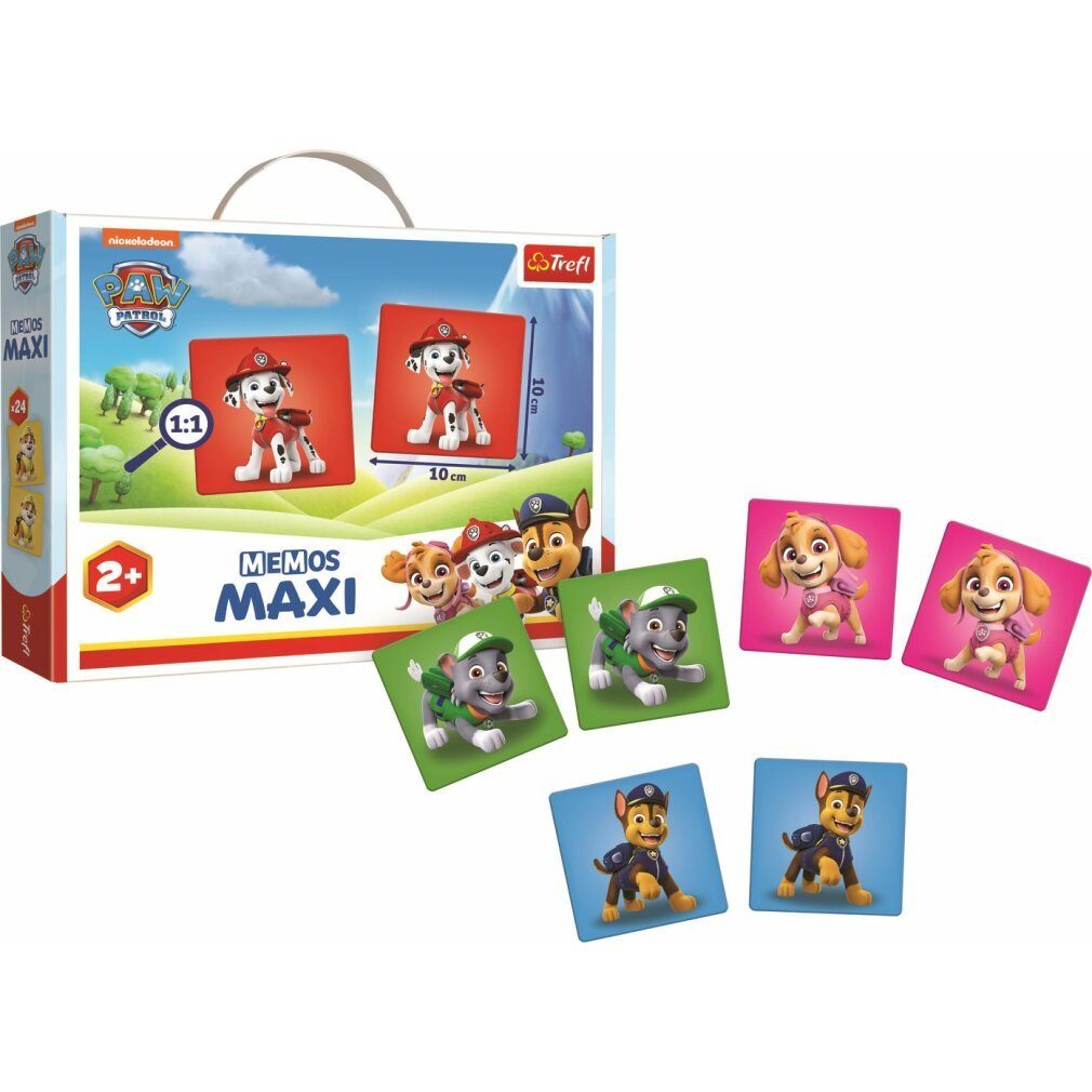 Trefl Spiel, Maxi-Memory-Spiel Paw Patrol