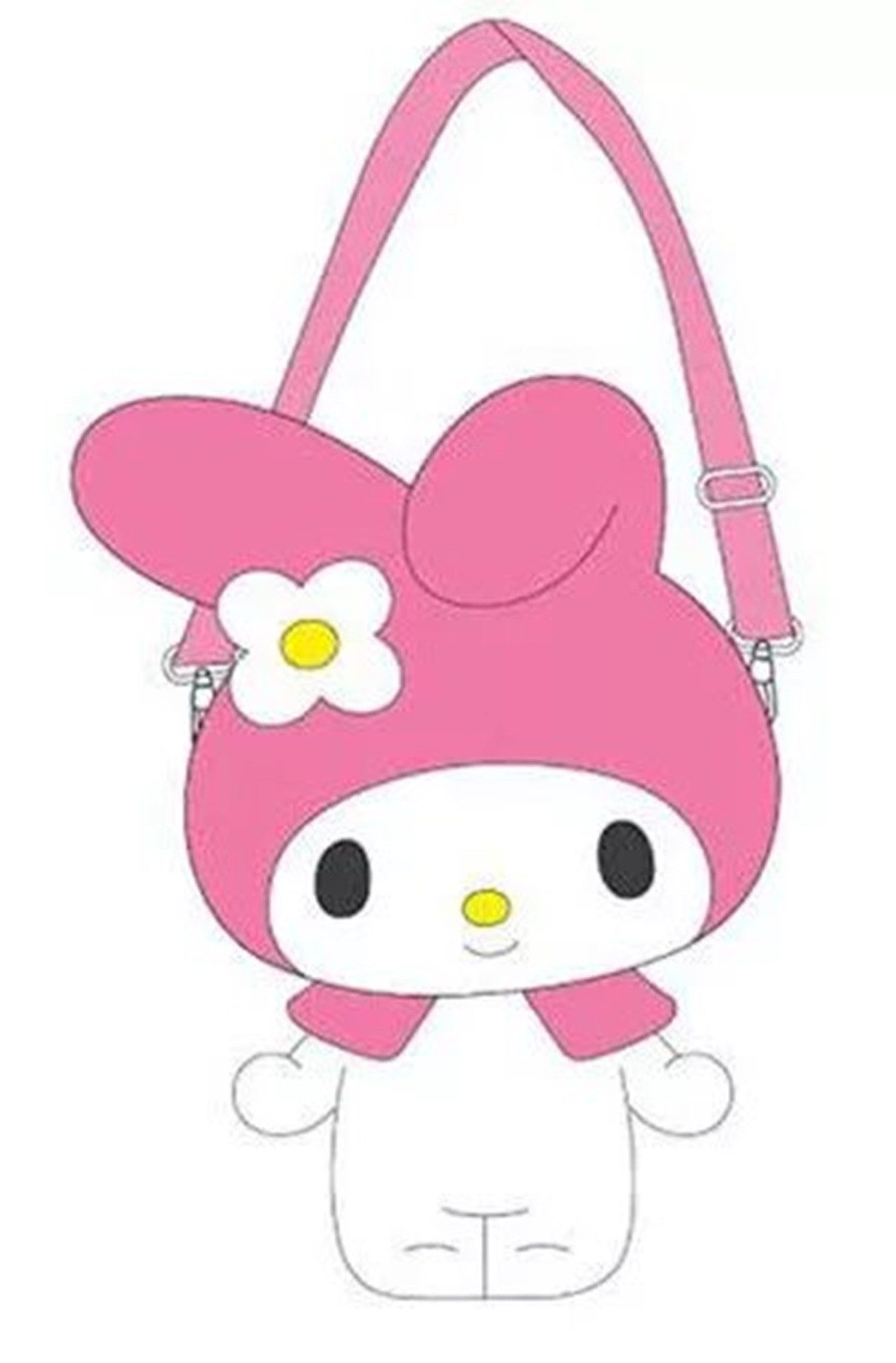 Hello Kitty Kinderrucksack Hello Kitty My Melody Schultertasche zauberhaft niedlich (1-tlg)